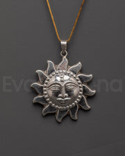  Sun Face Locket 