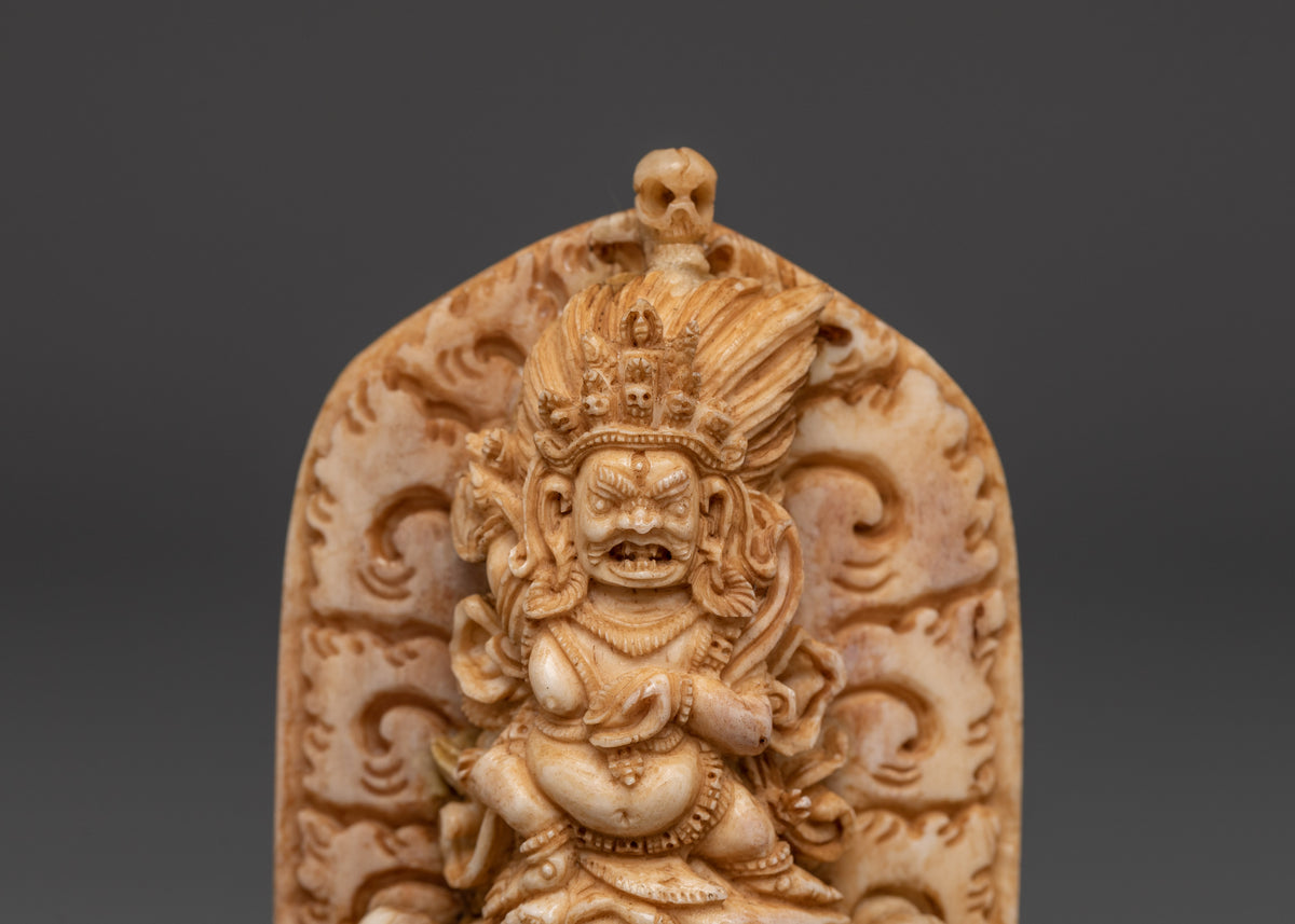 Mahakala Tibetan Deity Statue | Guardian of Dharma Statue
