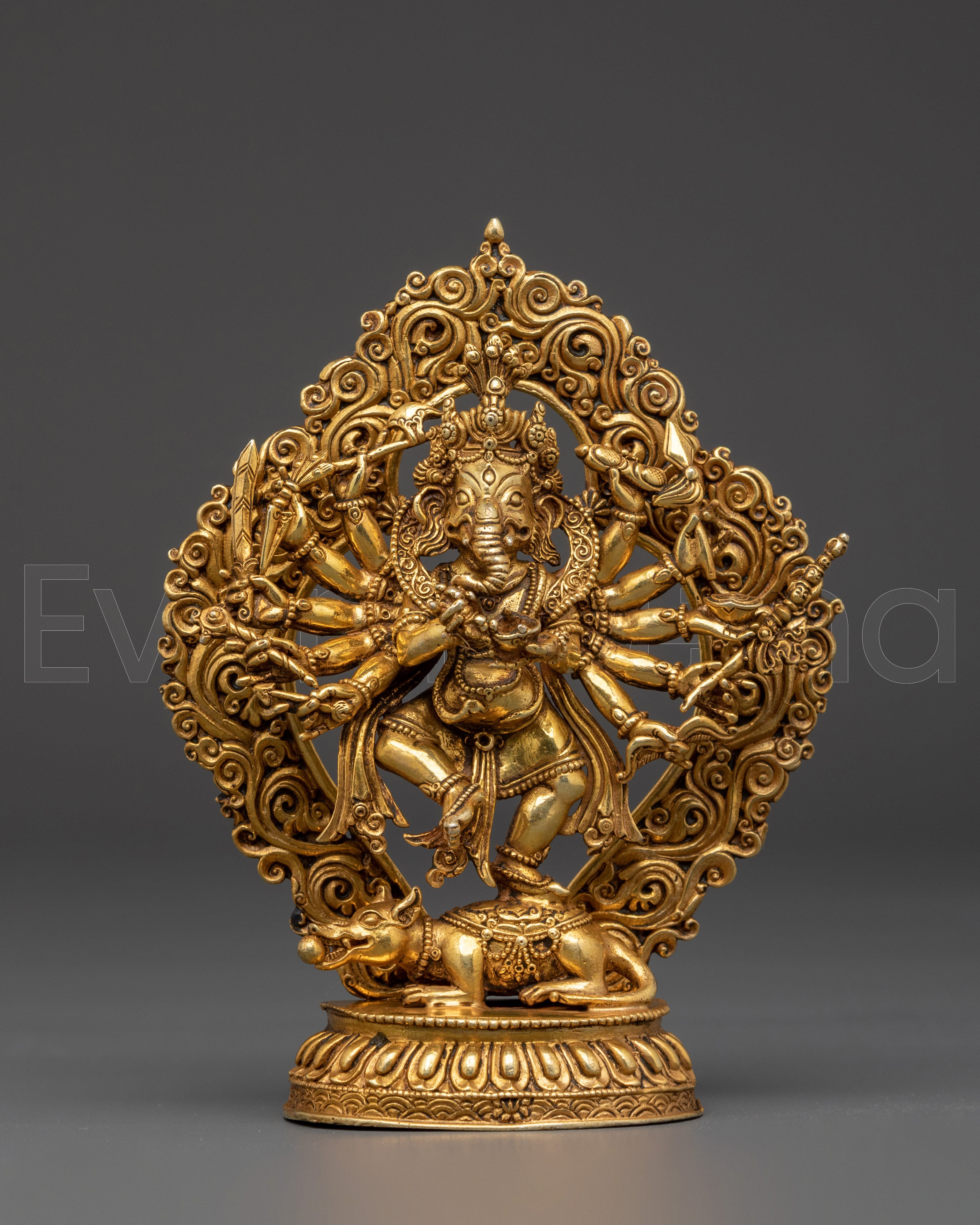 12-Armed Lord Ganesh