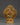 12-Armed Ganesh Gold-Plated Copper Statue | Hindu Deity of Power & Protection