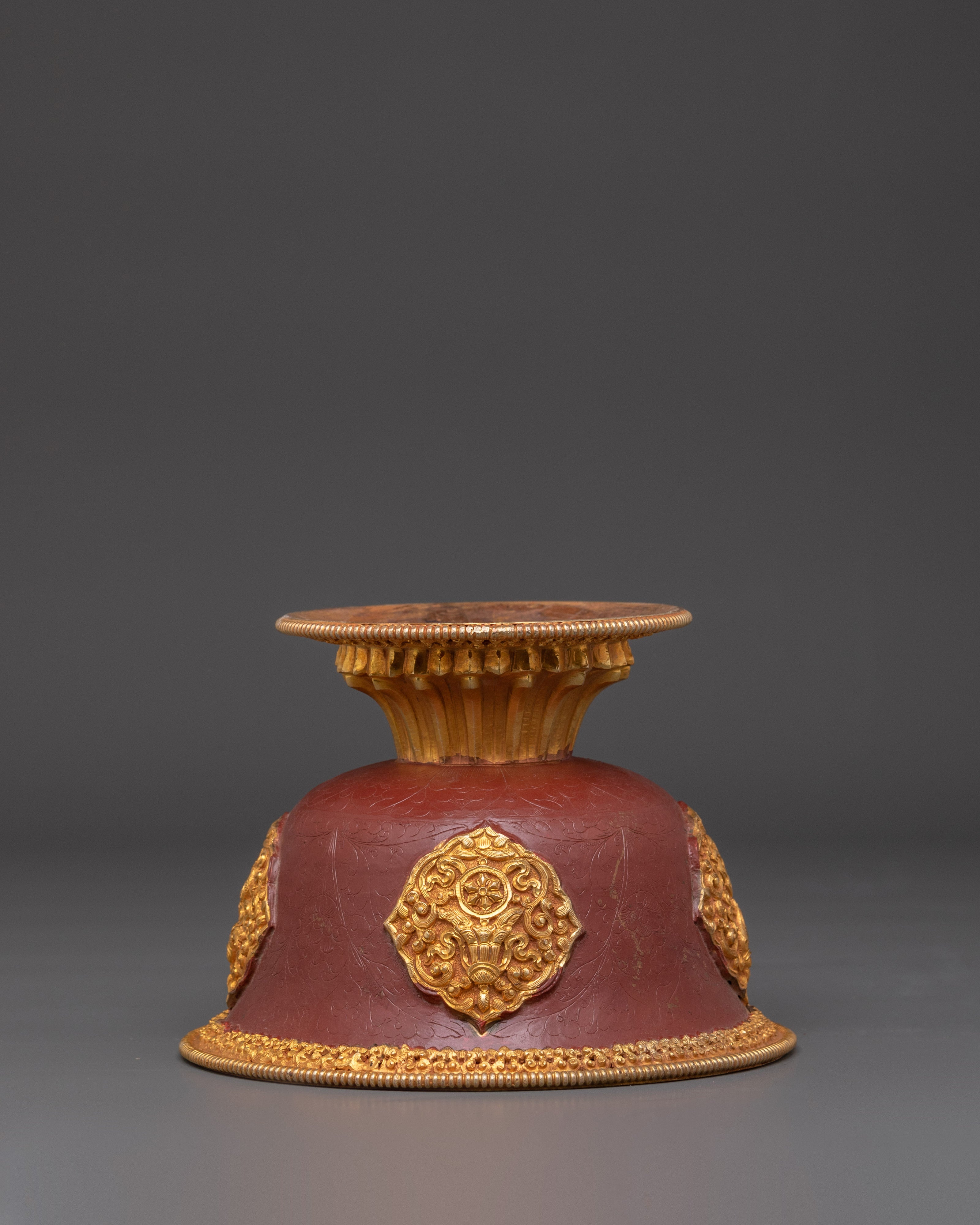 Tibetan Water Offering Bowl Set | Sacred Ritual Tools for Spiritual Altar