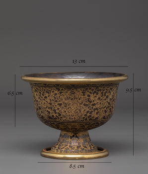 Sacred Offering Bowl Set | Tibetan Spiritual Altar Set