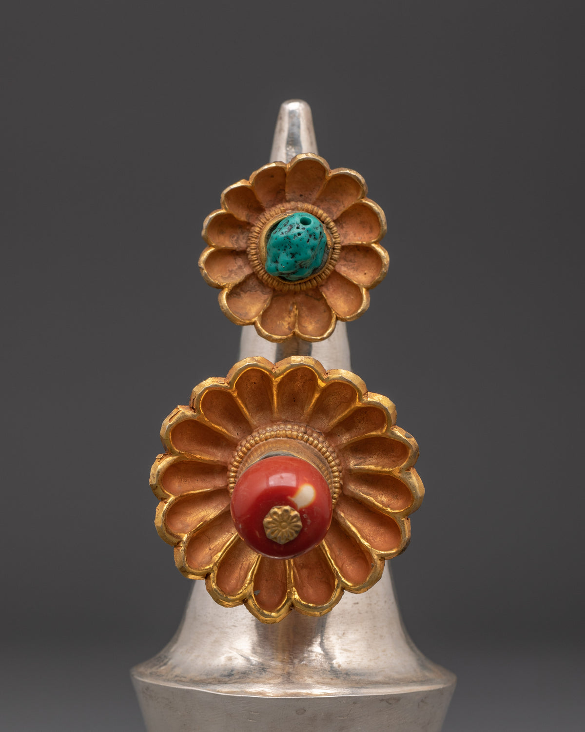 Elegant Handcrafted Torma | Spiritual Tibetan Ritual Offering Sculpture