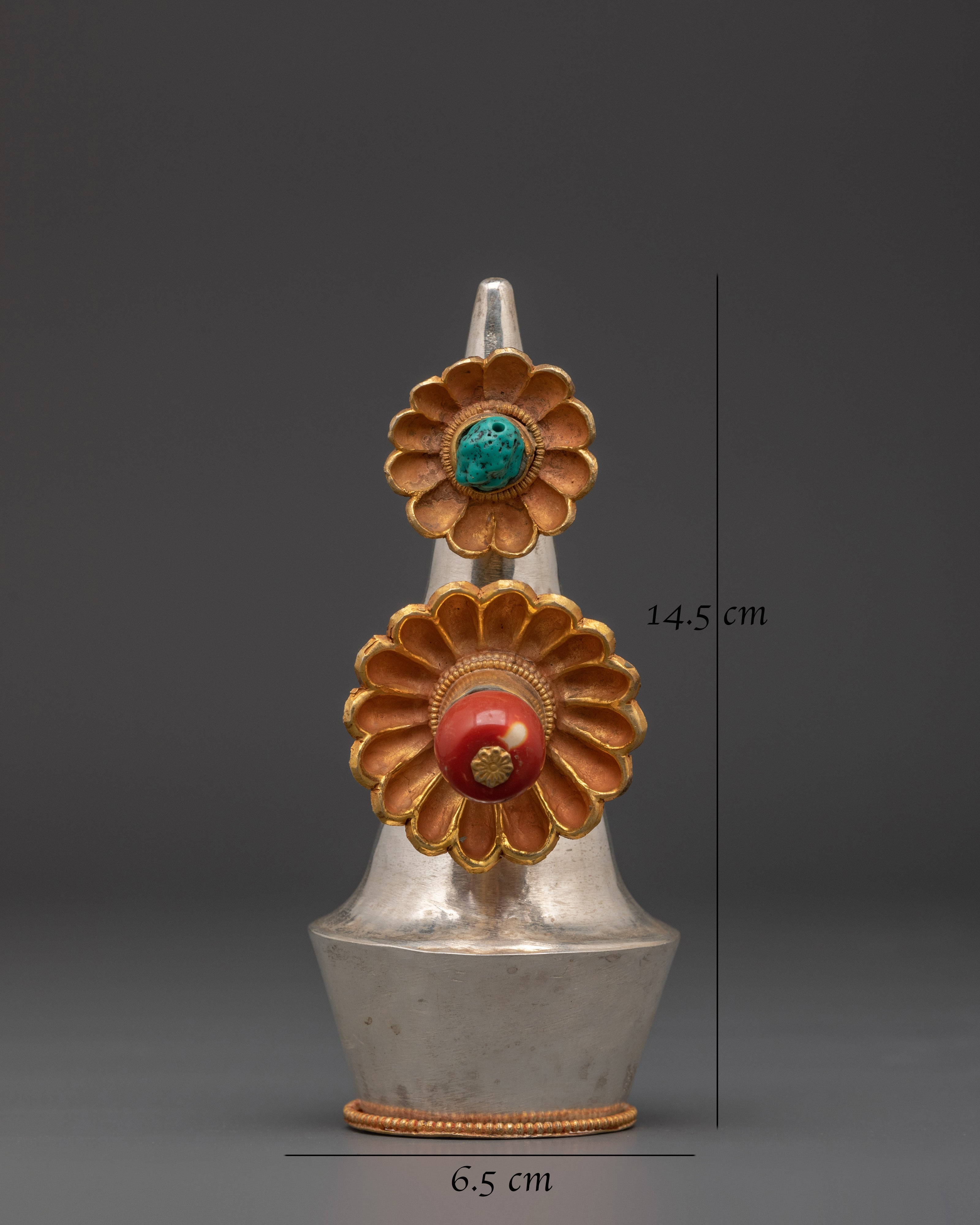 Elegant Handcrafted Torma | Spiritual Tibetan Ritual Offering Sculpture