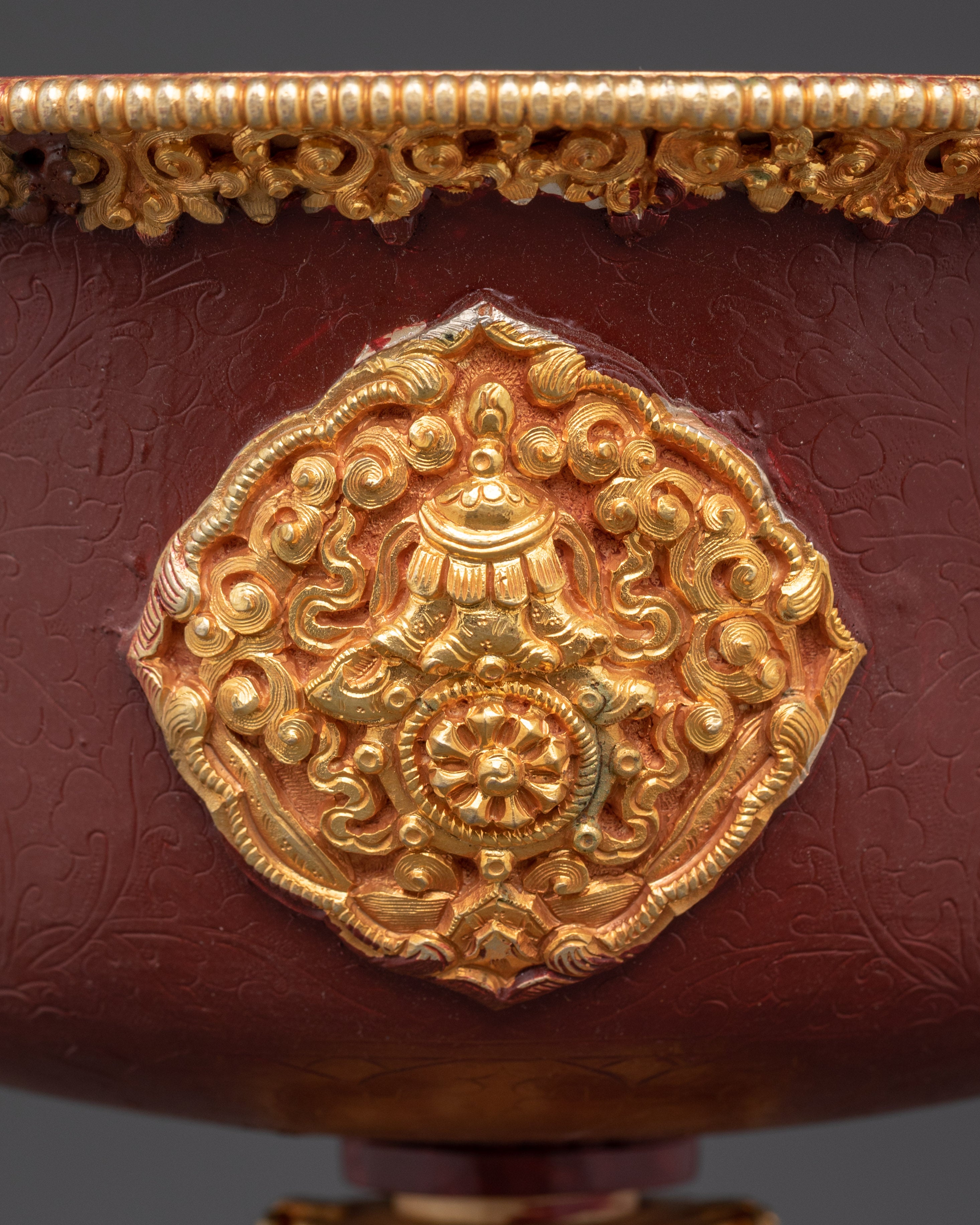 Handcrafted Meditation Butter Lamp | Tibetan Ritual Lamp for Spiritual Decor
