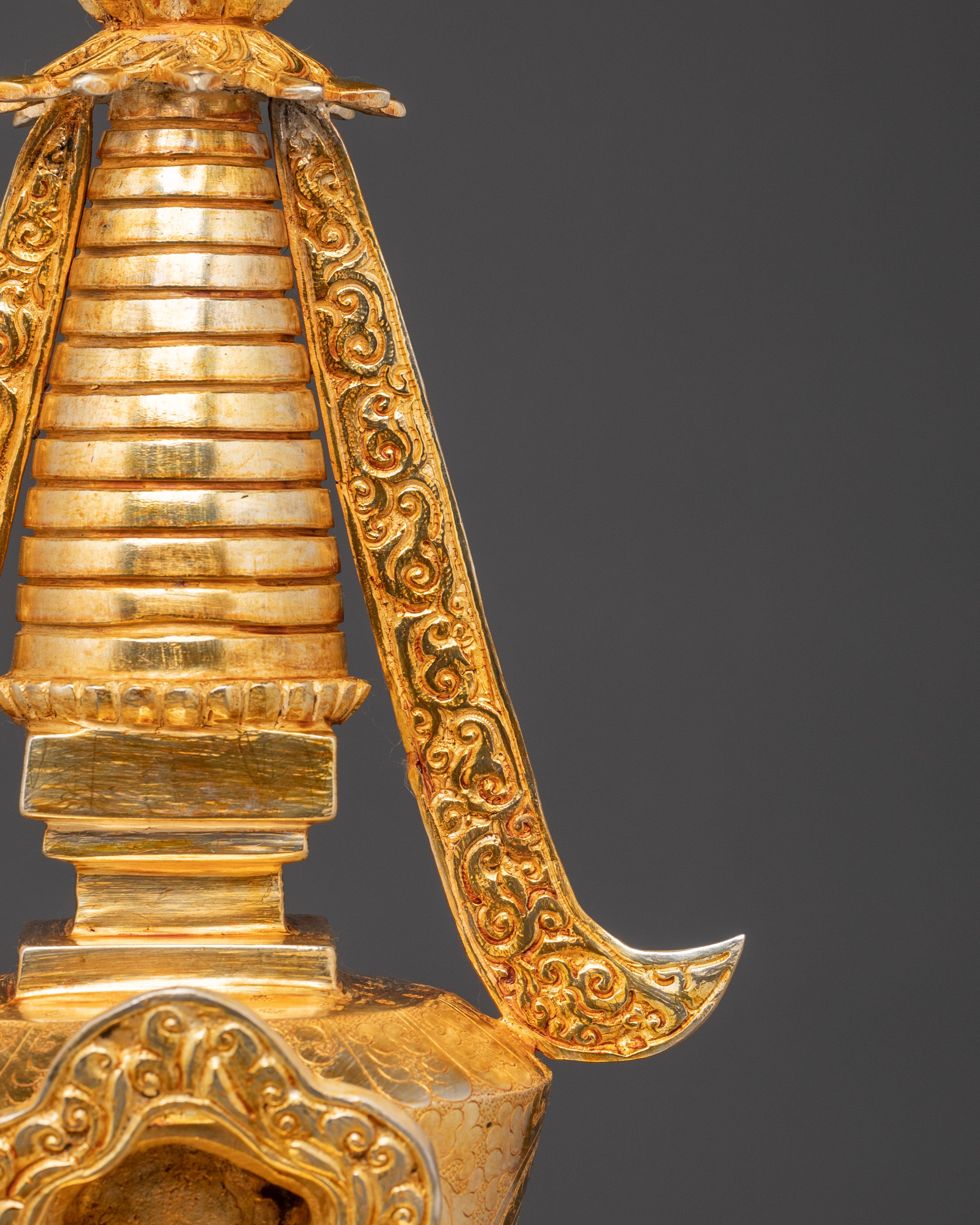Traditional Tibetan Stupa for Peaceful Environment | Meditation Altar Decor