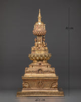 Five Dhyani Buddhas Stupa