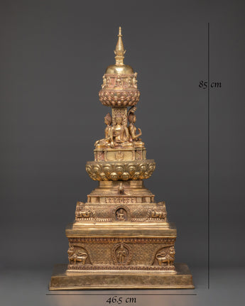 Five Dhyani Buddhas Stupa