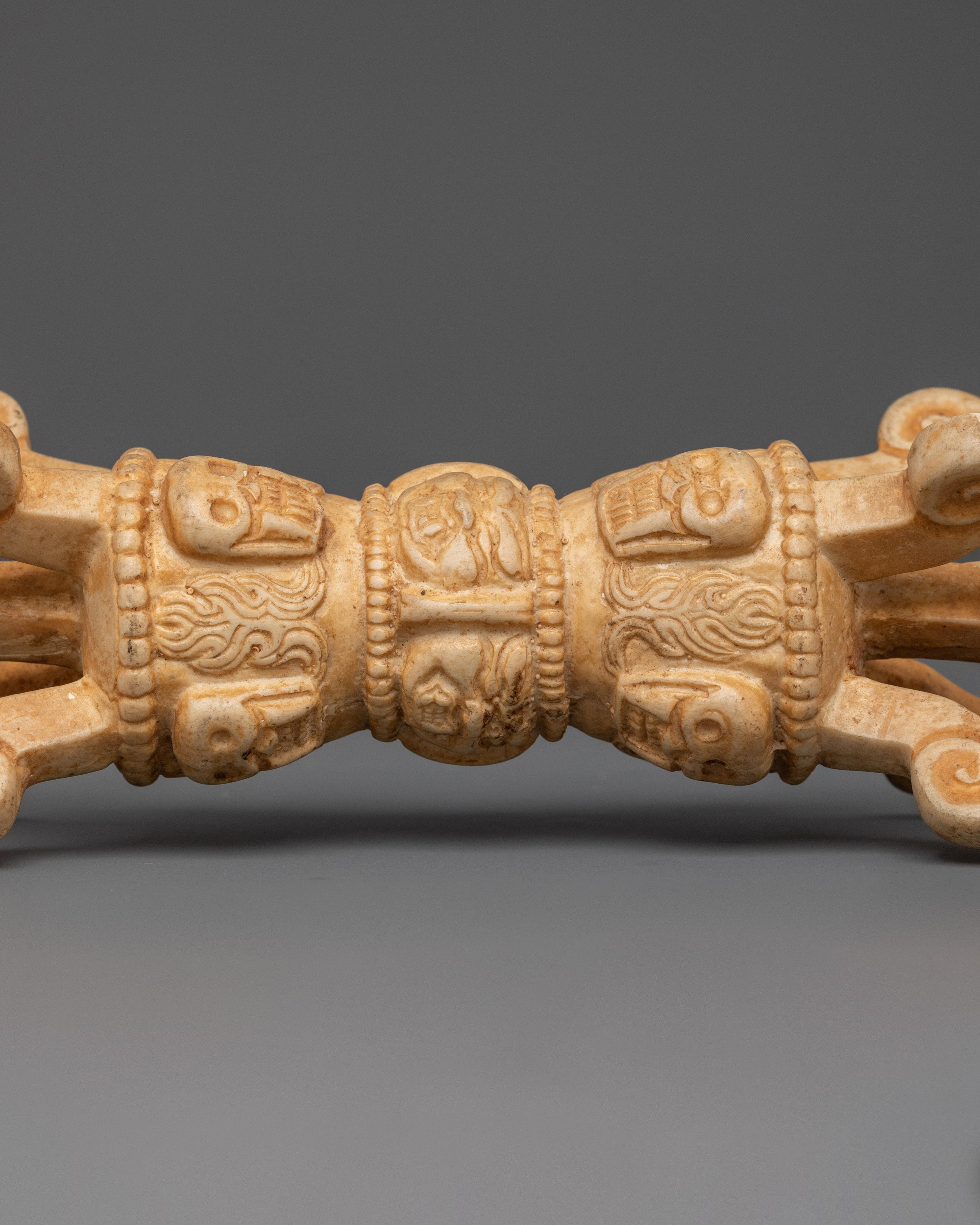 Sacred Vajra Ritual Tool | Tibetan Meditation Artifact for Spiritual Power