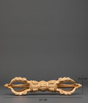 Sacred Vajra Ritual Tool | Tibetan Meditation Artifact for Spiritual Power
