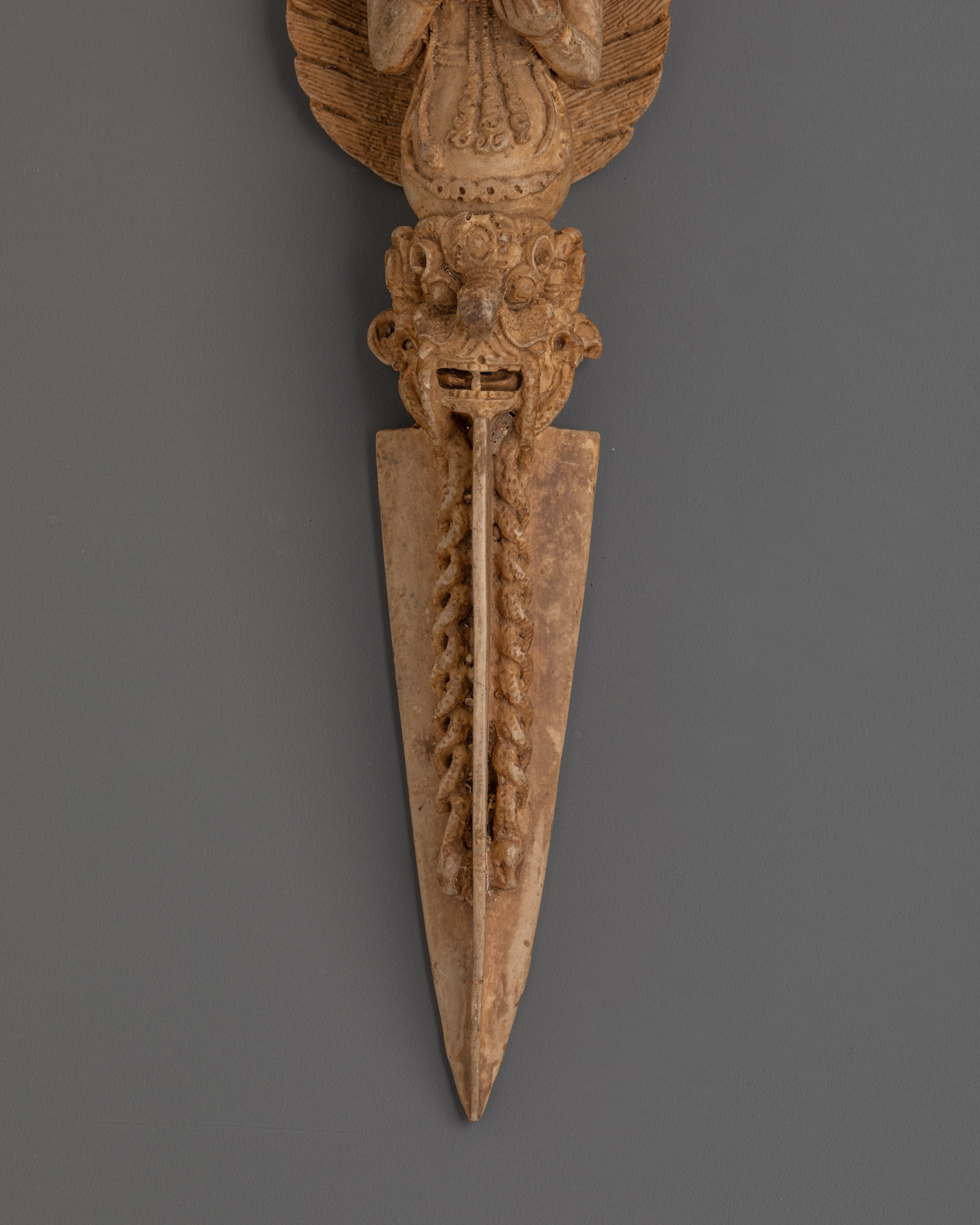 Handmade Phurba Ritual Dragger | Tantric Ritual Vajra Dagger