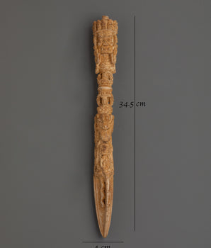  Handcrafted Wooden Ritual Dagger