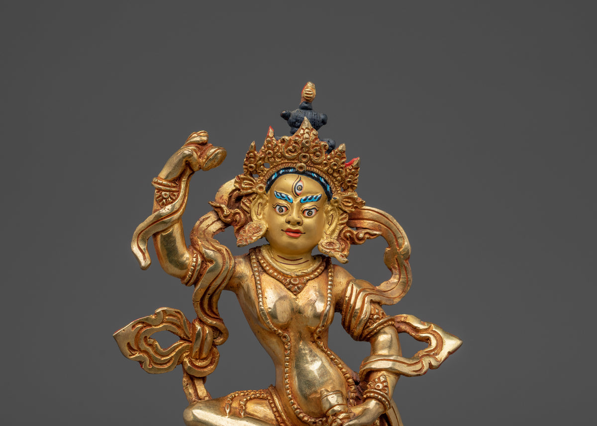 Mighty Yogini Machig Labdron Statue | Tantric Buddhist Deity
