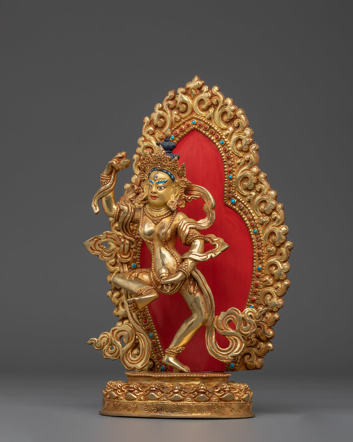 Mighty Yogini Machig Labdron Statue | Tantric Buddhist Deity