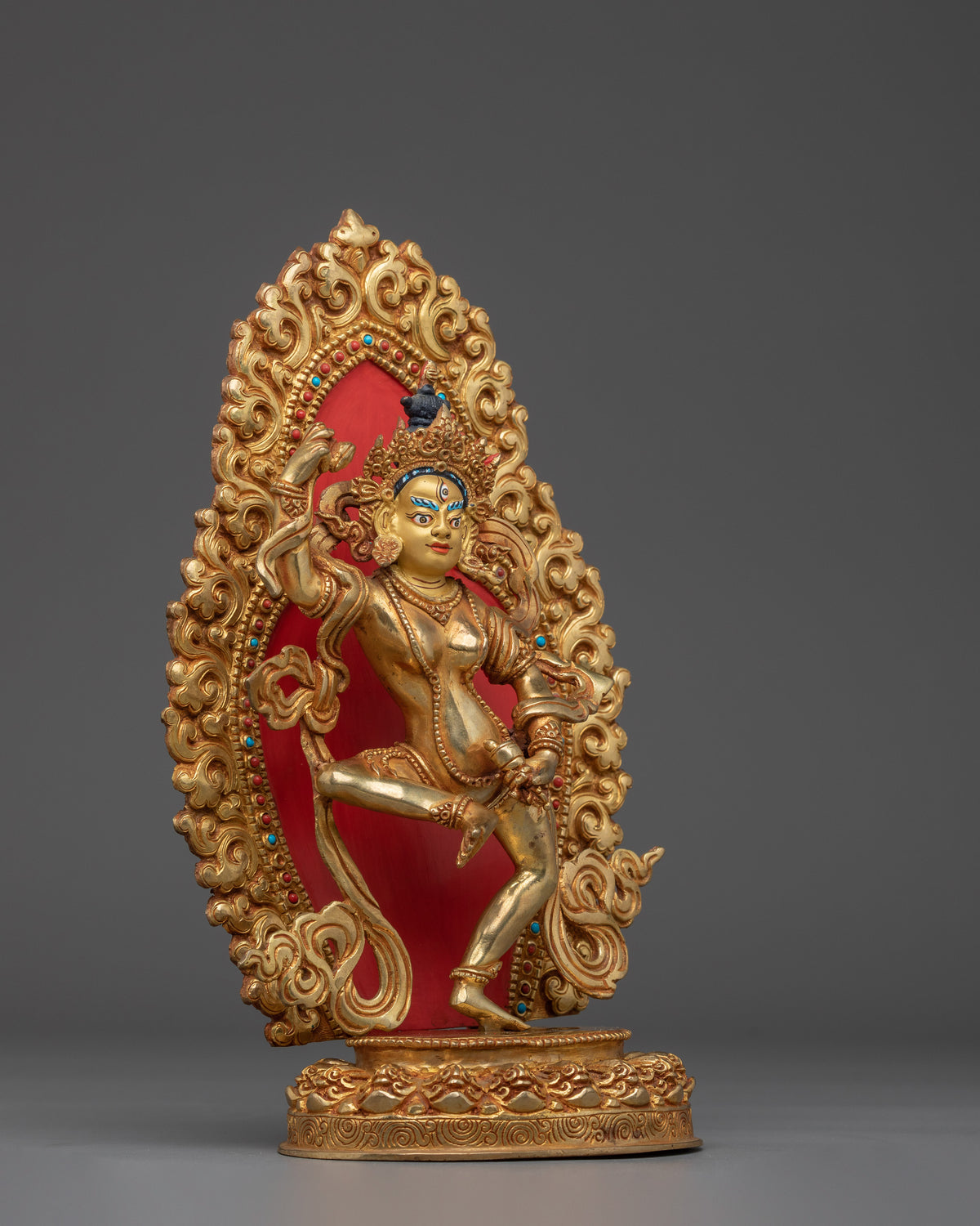 Mighty Yogini Machig Labdron Statue | Tantric Buddhist Deity
