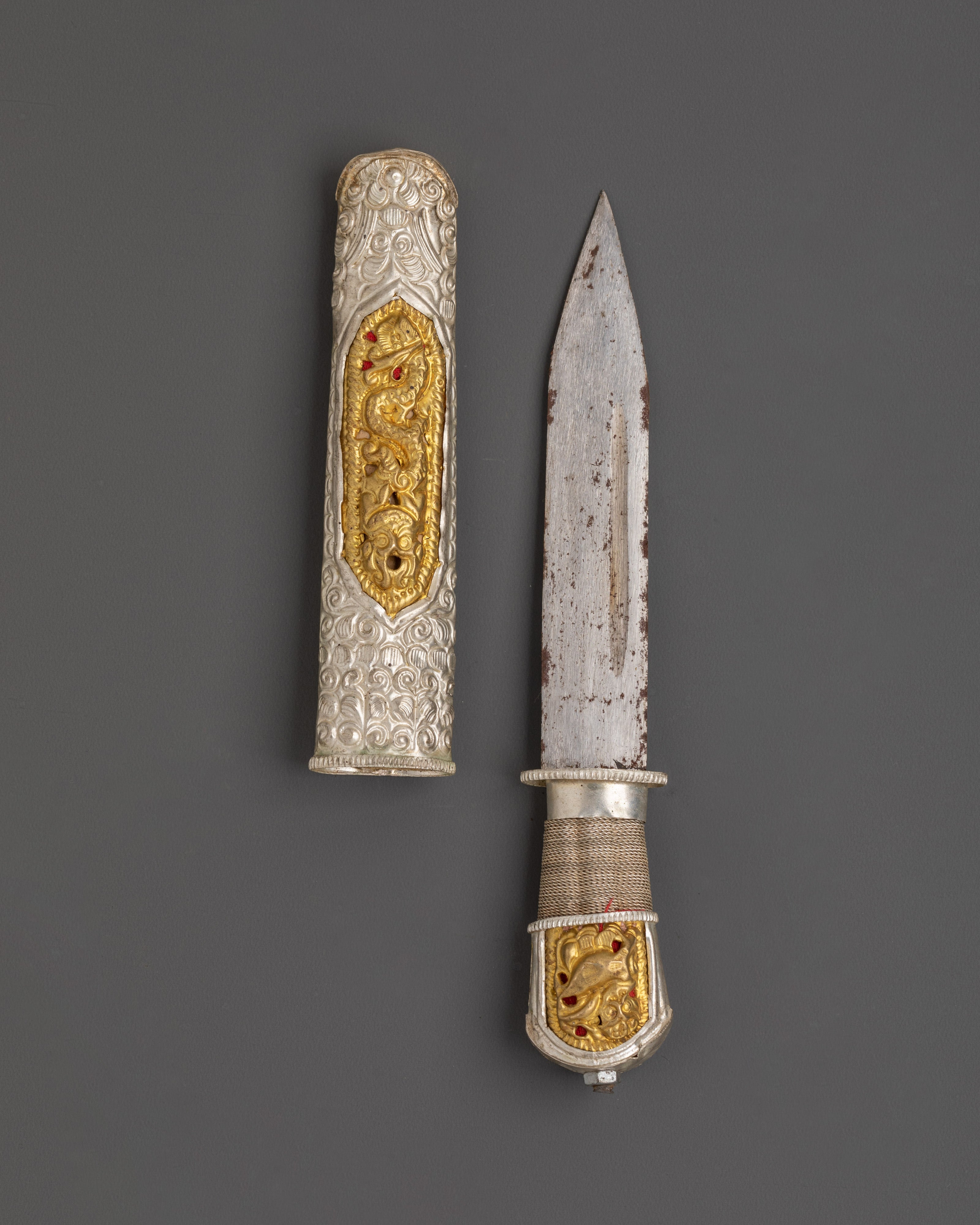 Decorative Tibetan Knife | Sacred Buddhist Knife