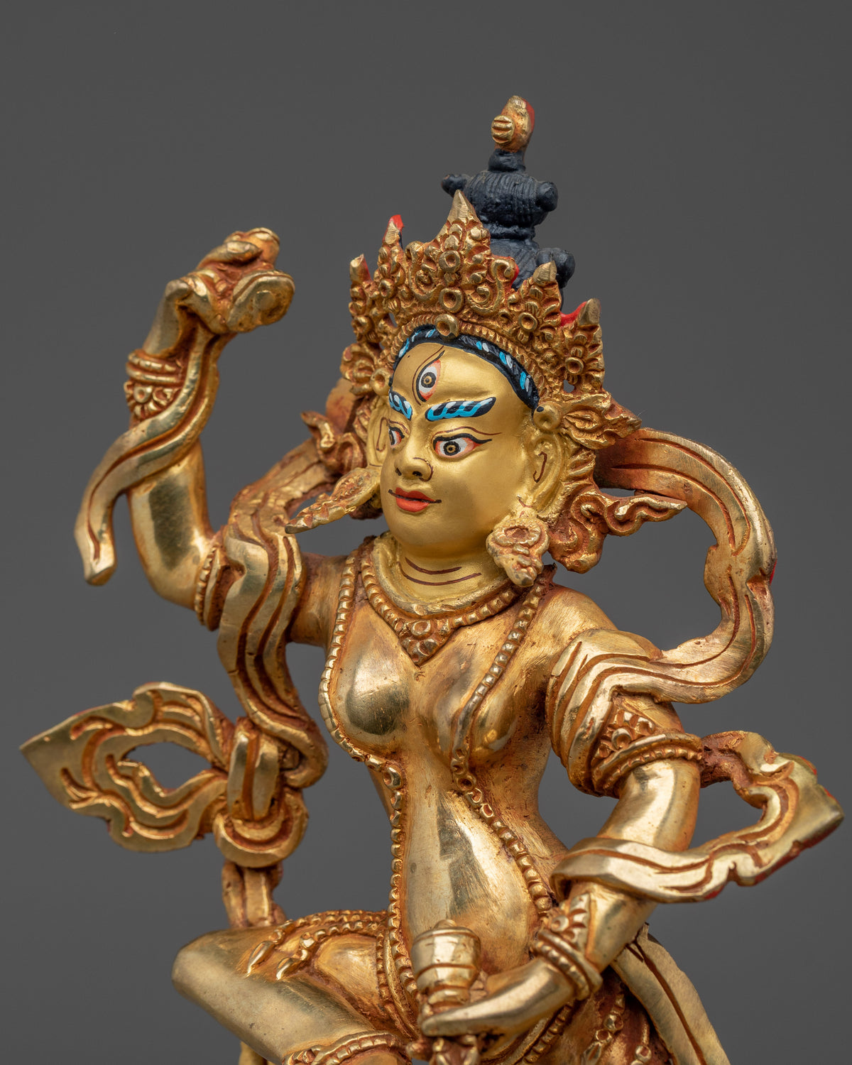 Mighty Yogini Machig Labdron Statue | Tantric Buddhist Deity