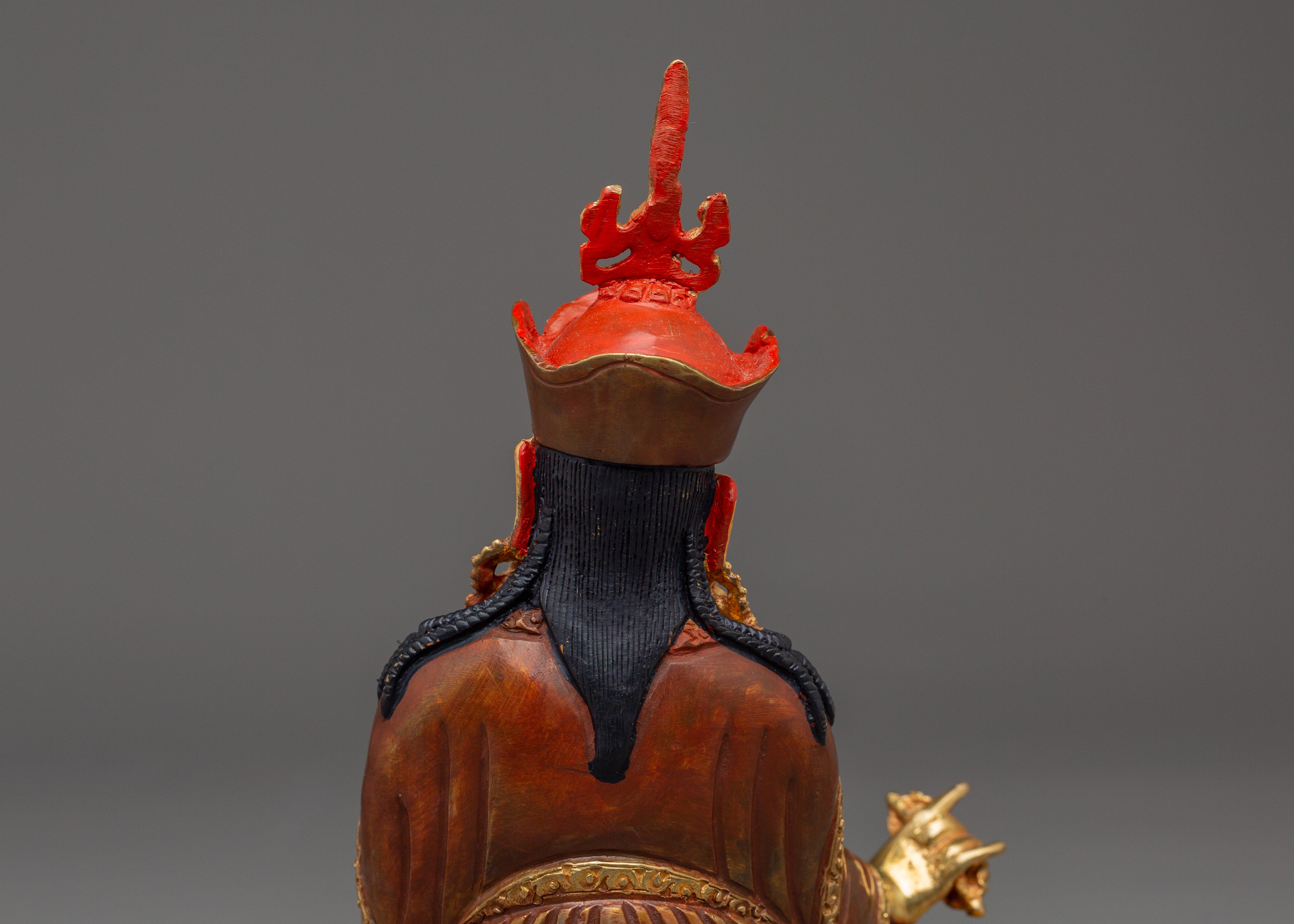Sacred Vajra Master Guru Rinpoche Statue | Tibetan Buddhist Padmasambhava Figurine