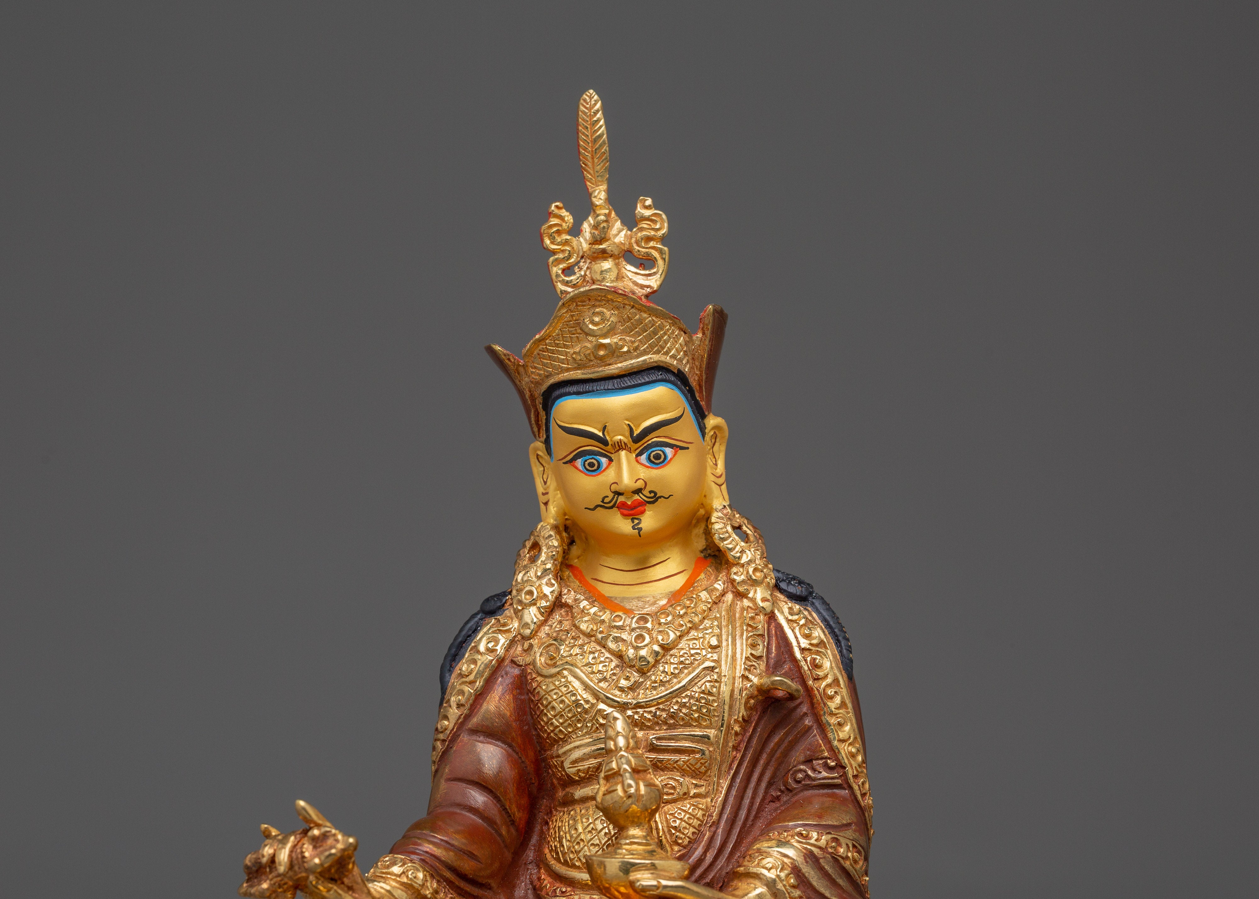 Precious Master Guru Rinpoche Statue | Tibetan Buddhist Art
