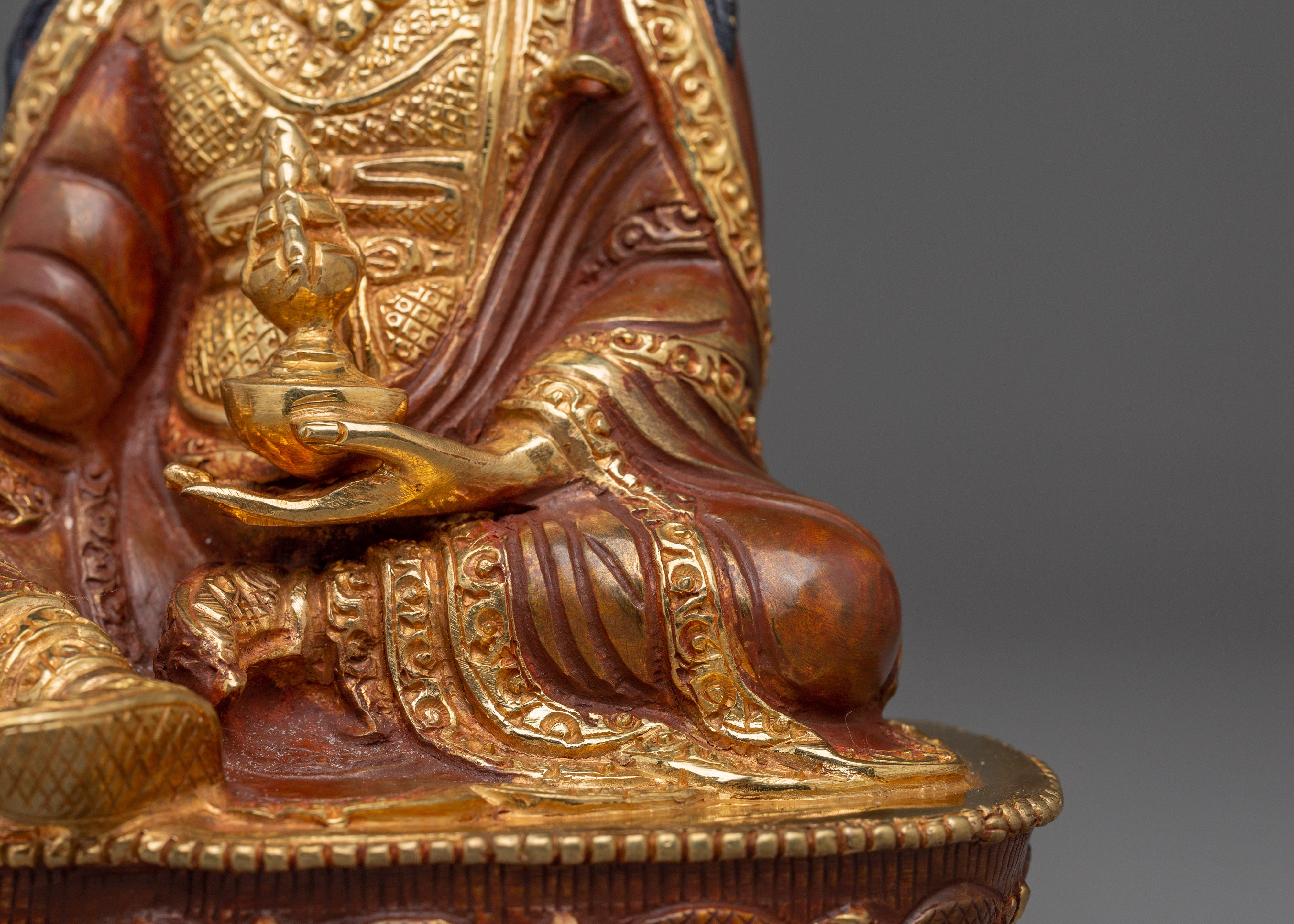 Precious Master Guru Rinpoche Statue | Tibetan Buddhist Art