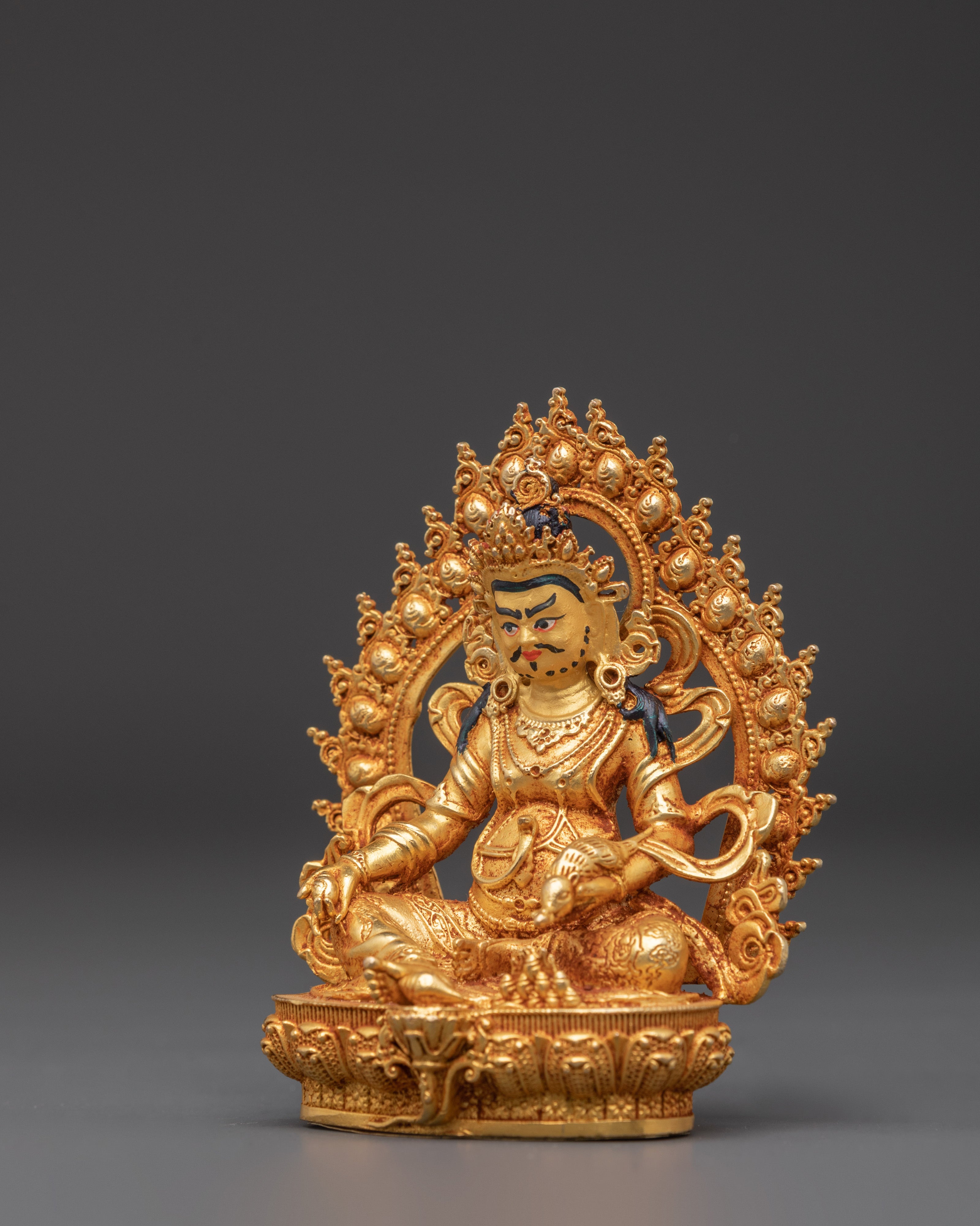 Tibetan Dzambhala Statue | A Sacred Representation of Prosperity