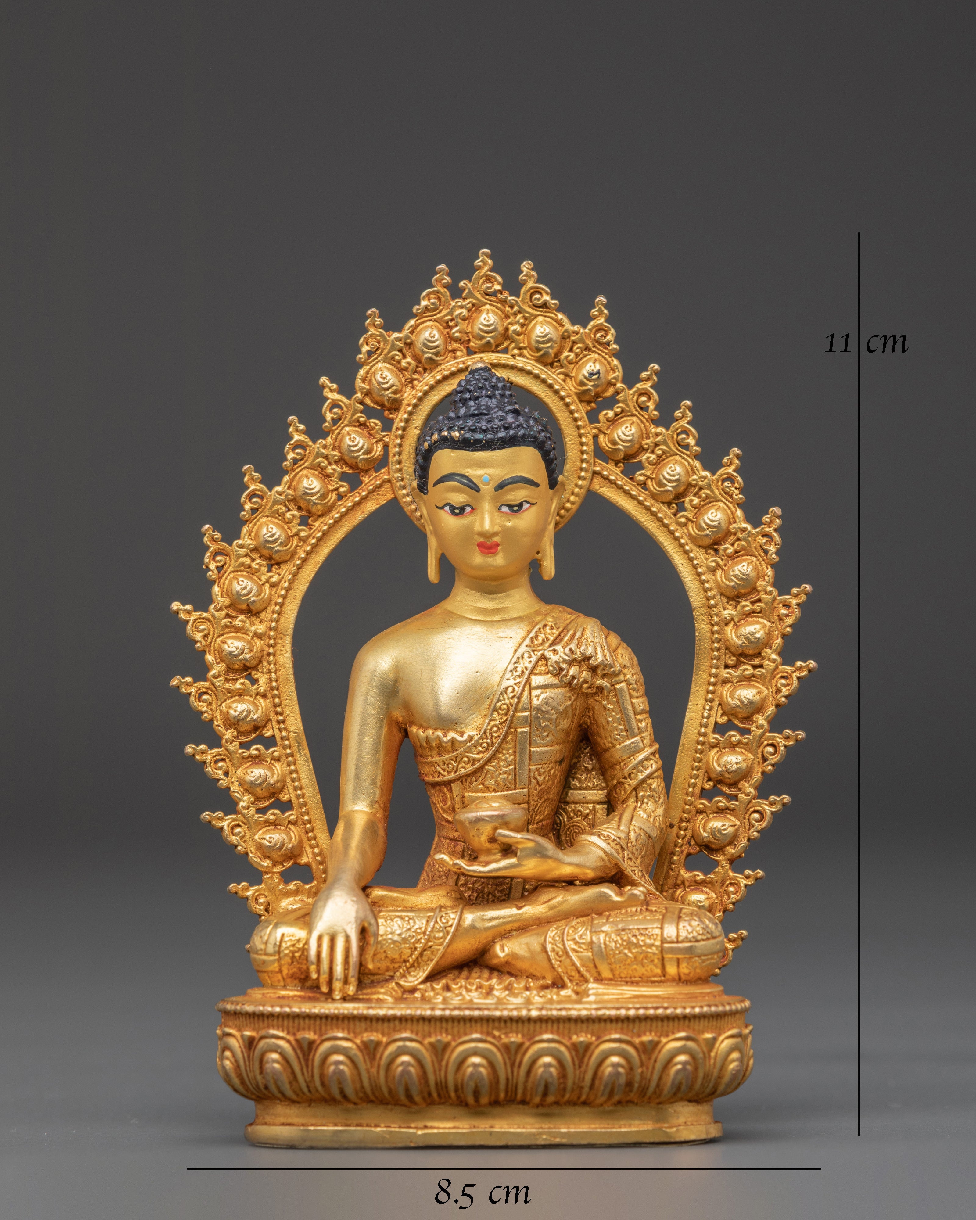 Meditating Buddha Shakyamuni Sculpture | Seated Enlightenment Pose