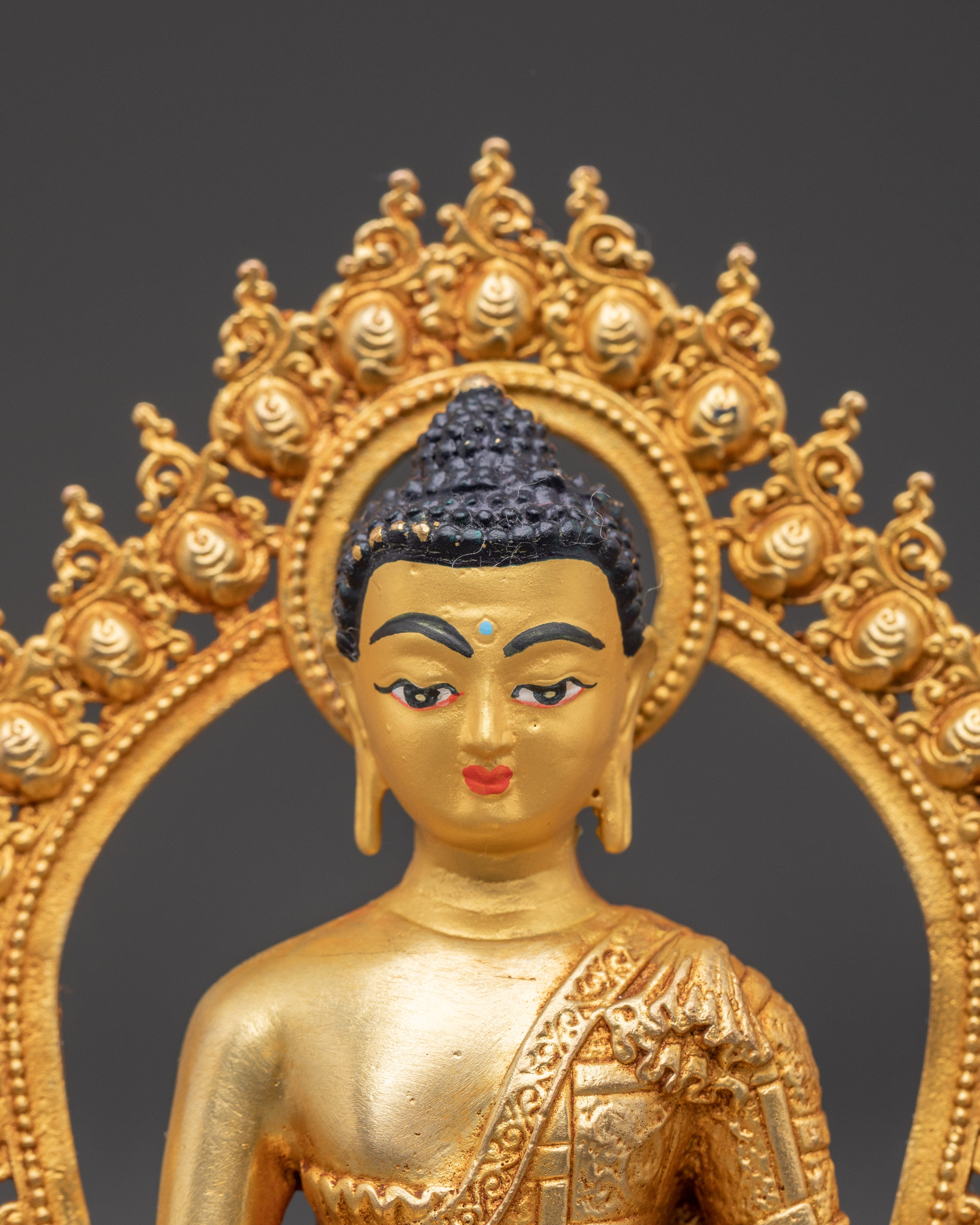 Meditating Buddha Shakyamuni Sculpture | Seated Enlightenment Pose