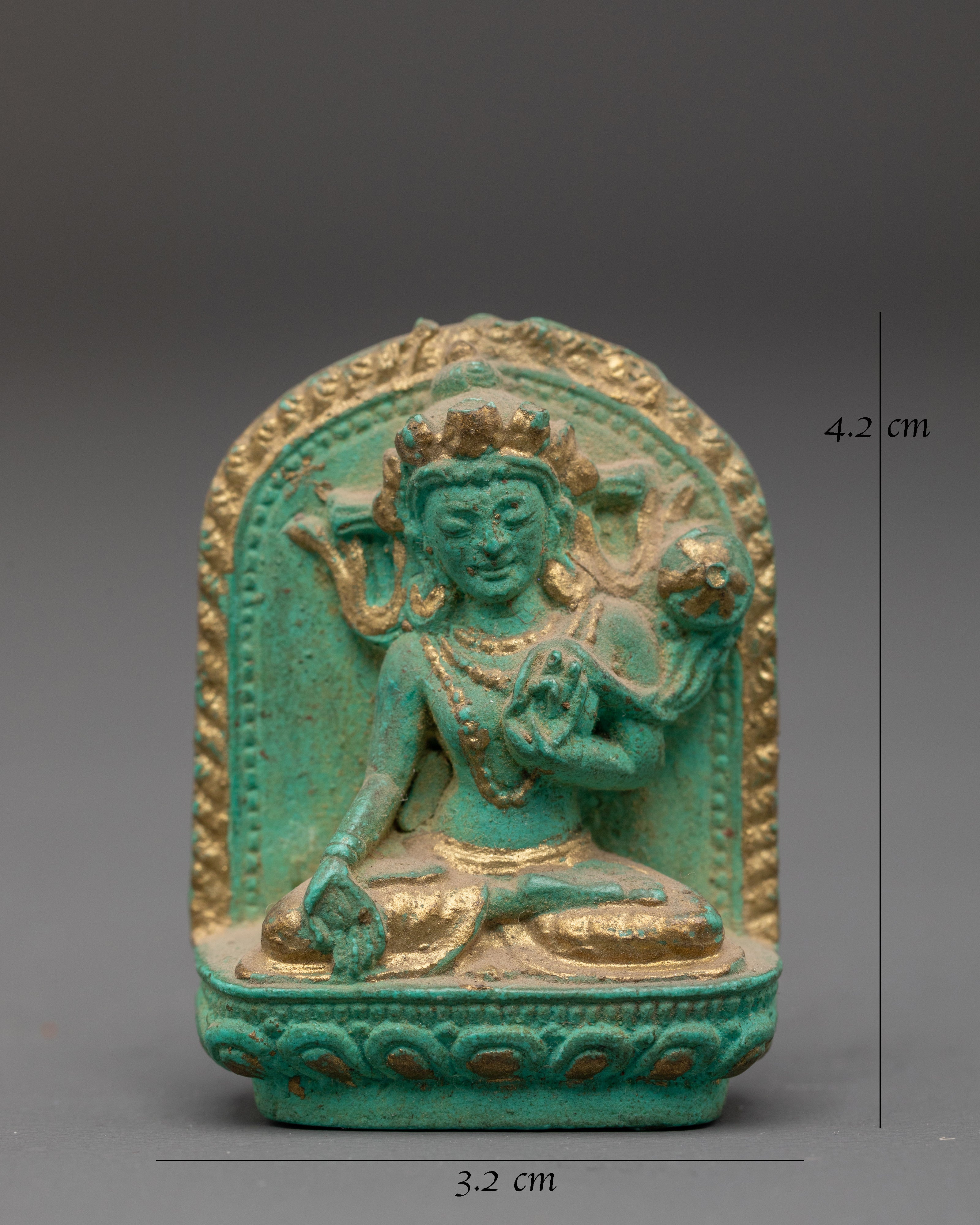 White Tara Female Buddha Statue | Healing Deity Figurine