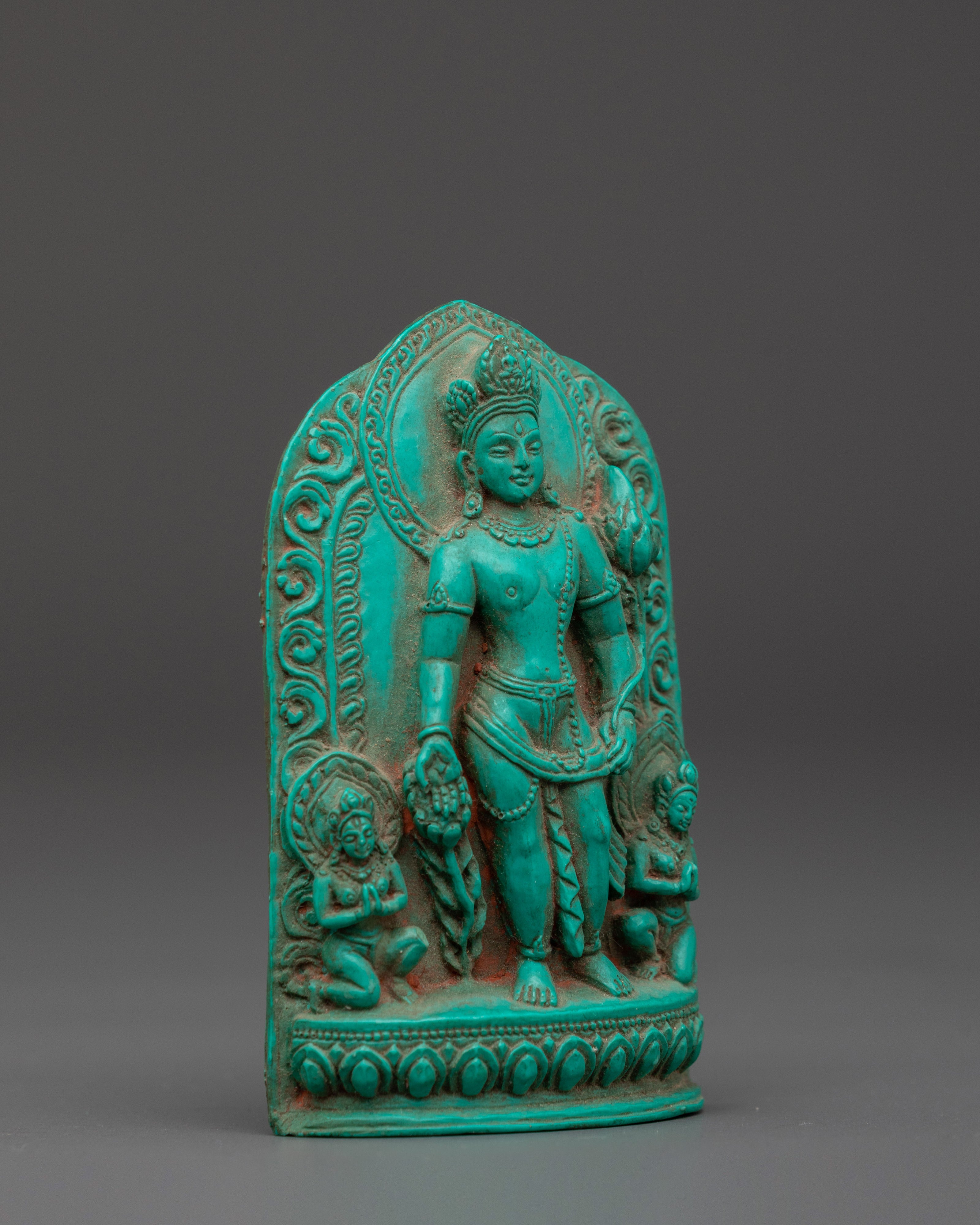 Lokeshwor Standing Bodhisattva Statue | Meditation Altar Decor