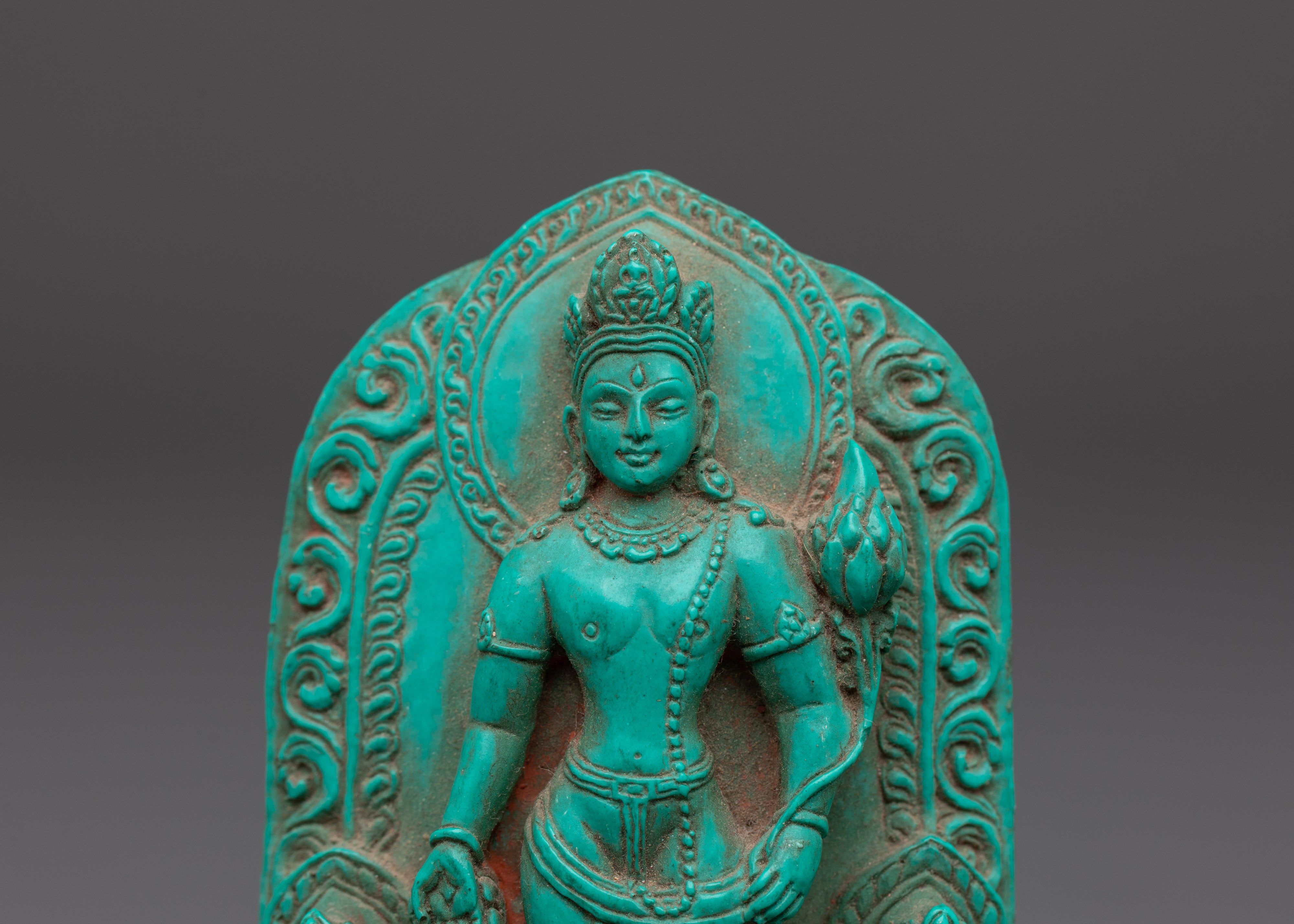 Lokeshwor Standing Bodhisattva Statue | Meditation Altar Decor