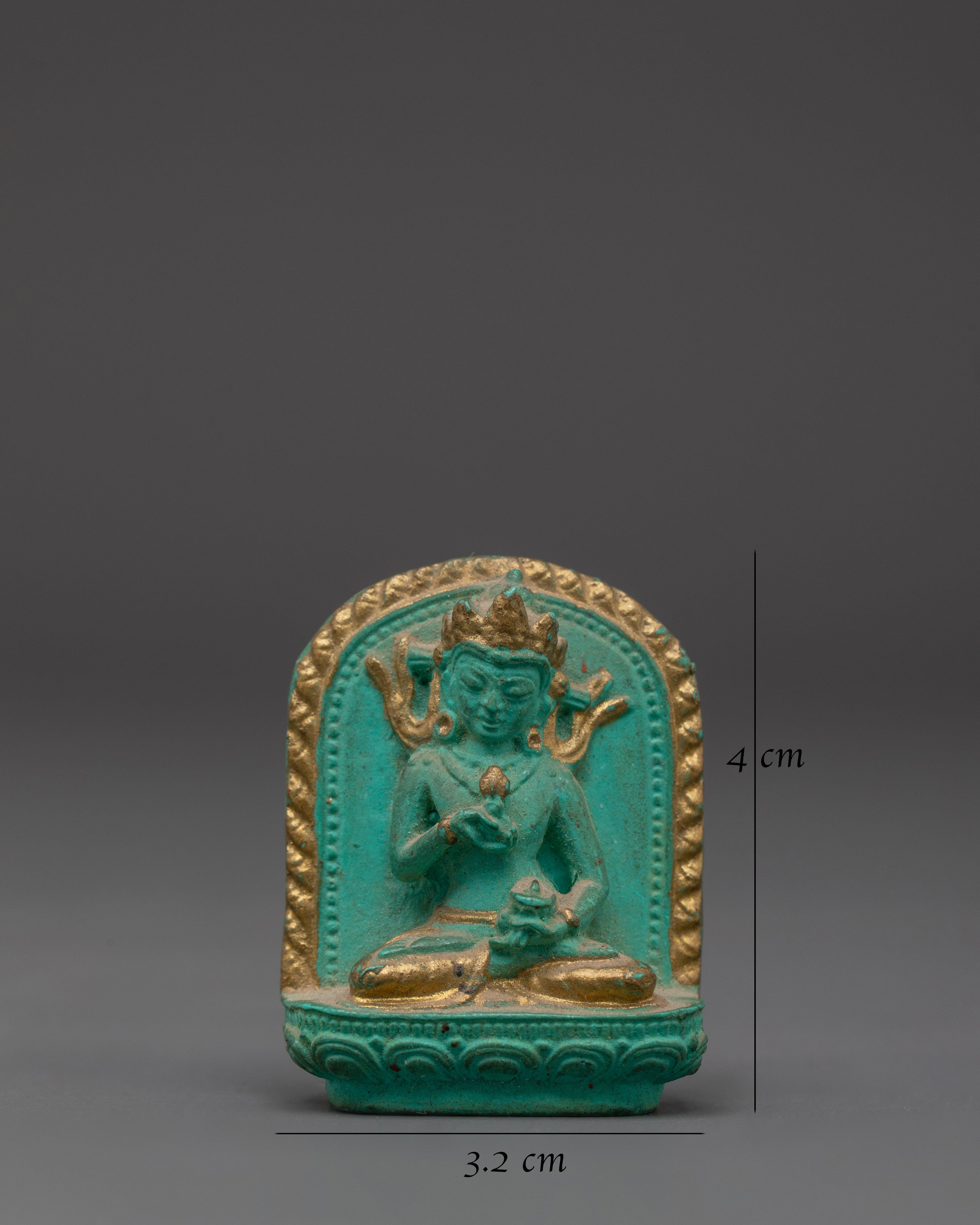 Dorje Sempa Buddhist Statue | Handcrafted Turquoise Artificial Stone