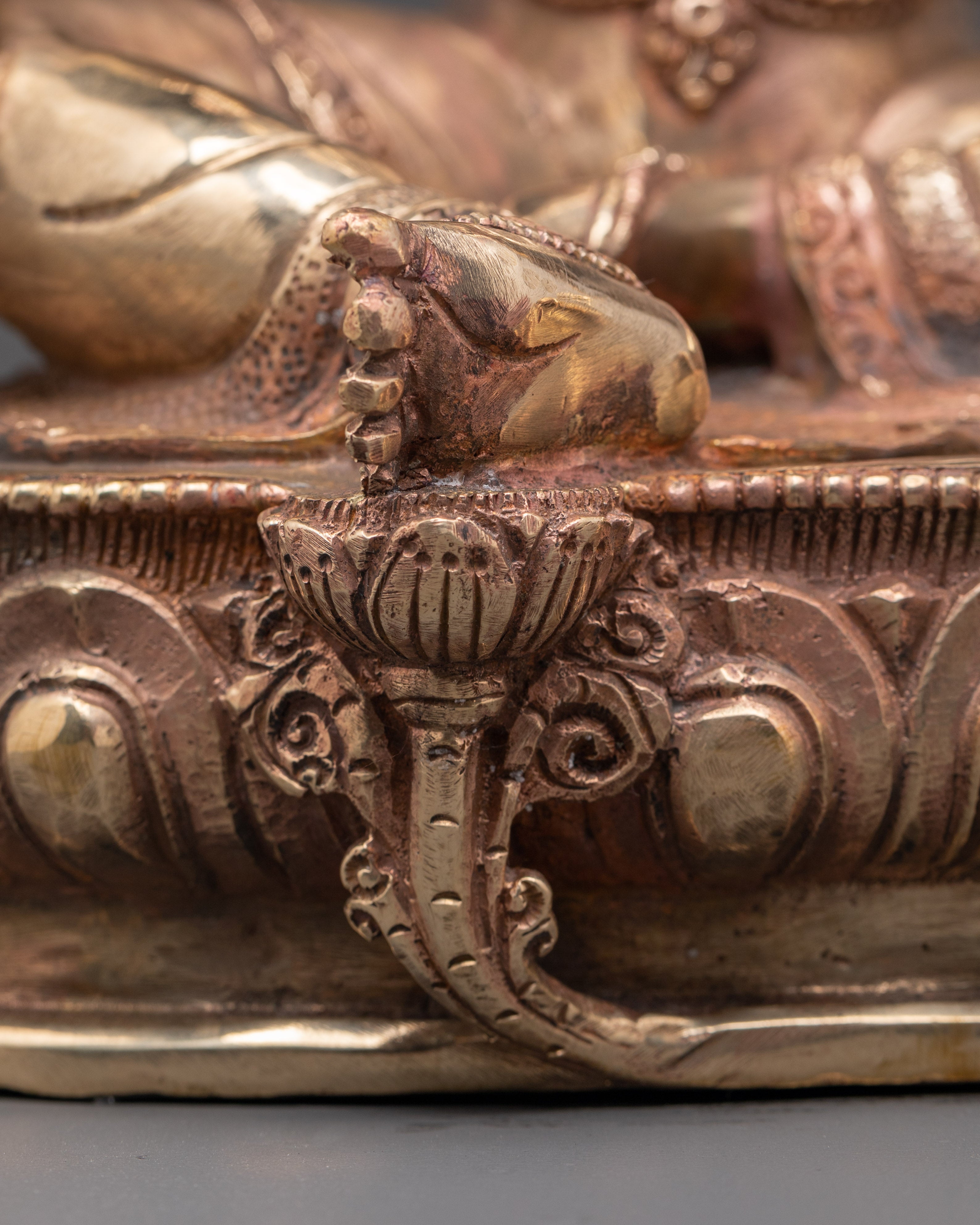 Laxmi Goddess of Wealth Statue | Buddhist Style Carved Statue