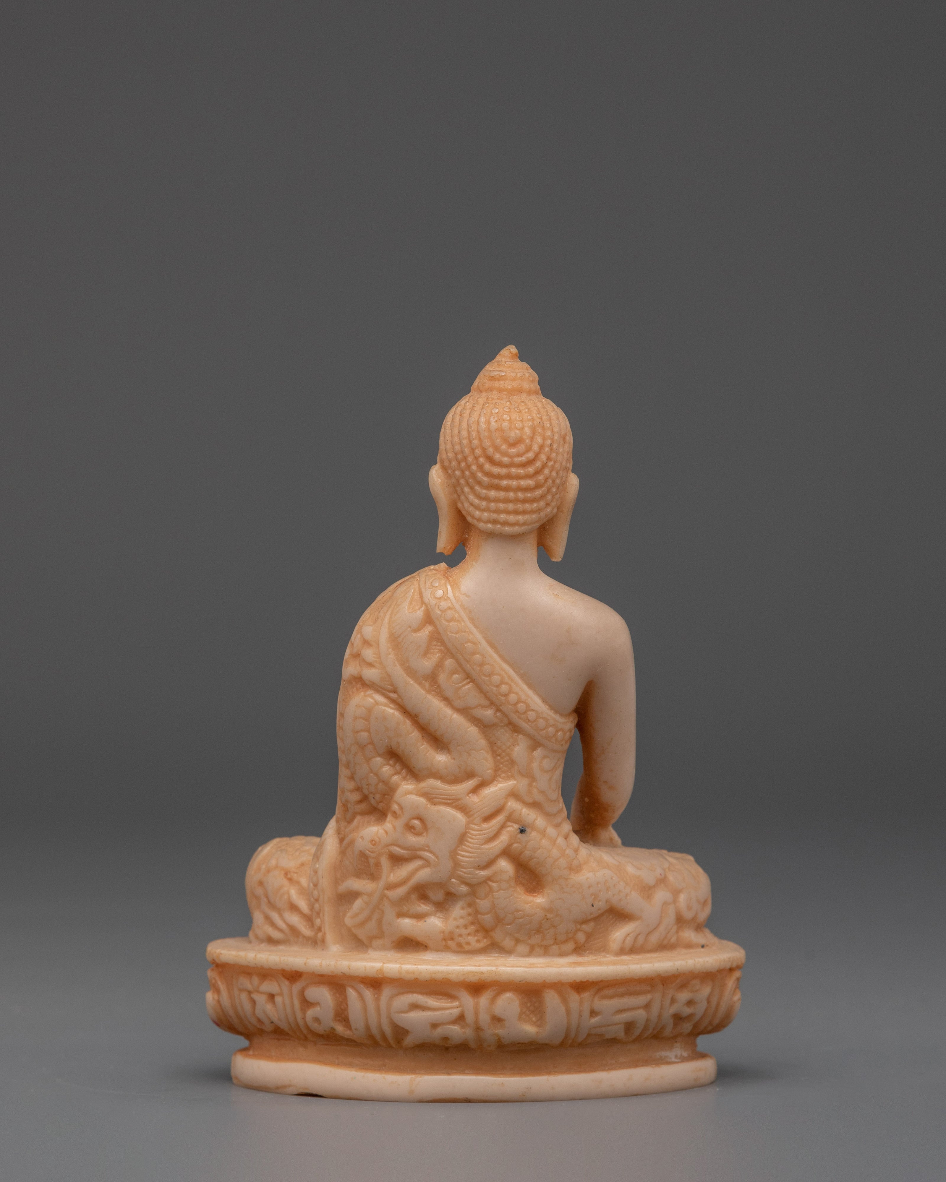 Meditating Shakyamuni Buddha Statue | Handcrafted Ceramic Spiritual Decor