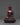 Sacred Shakyamuni Buddha Sculpture | Ceramic Red Buddha Statue for Meditation