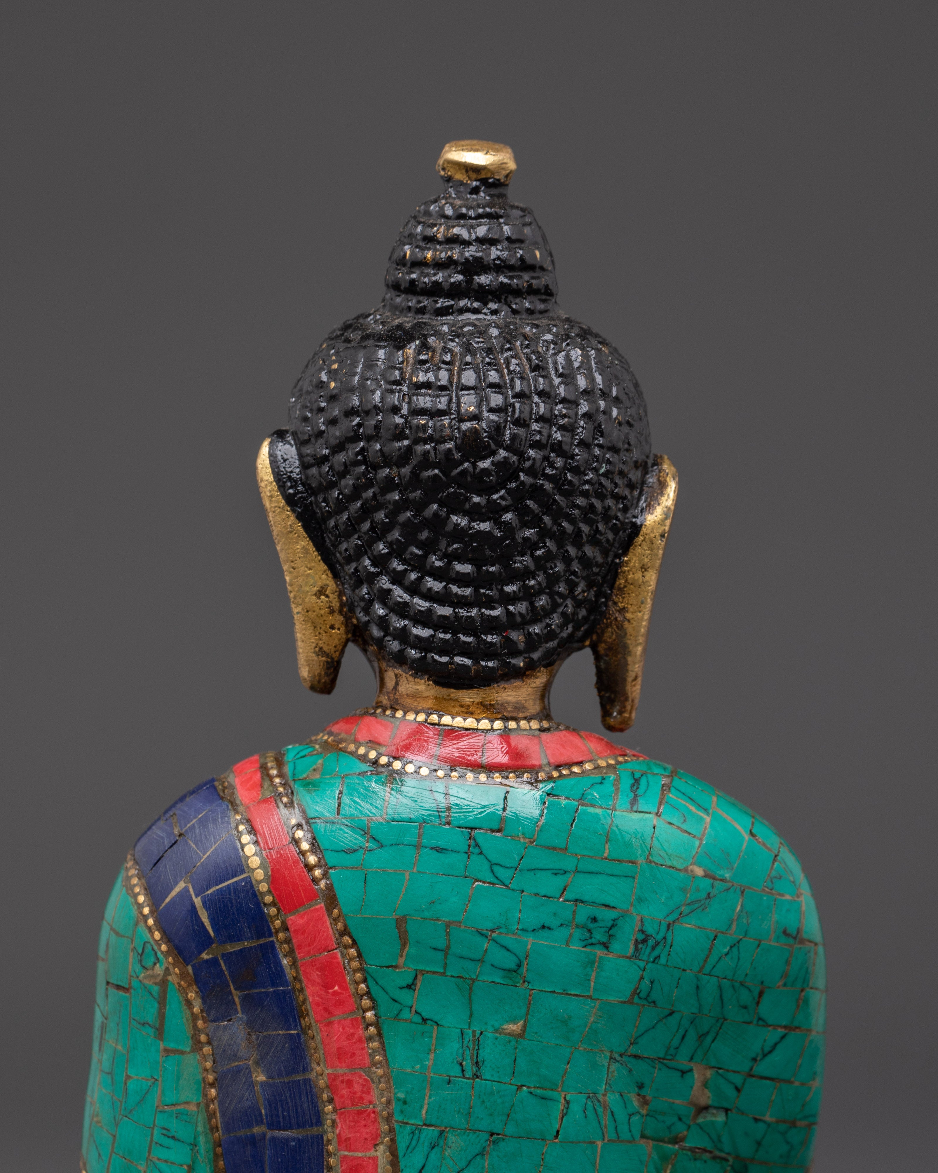 Enlightened Shakyamuni Buddha Figurine | Spiritual Buddha Statue for Meditation