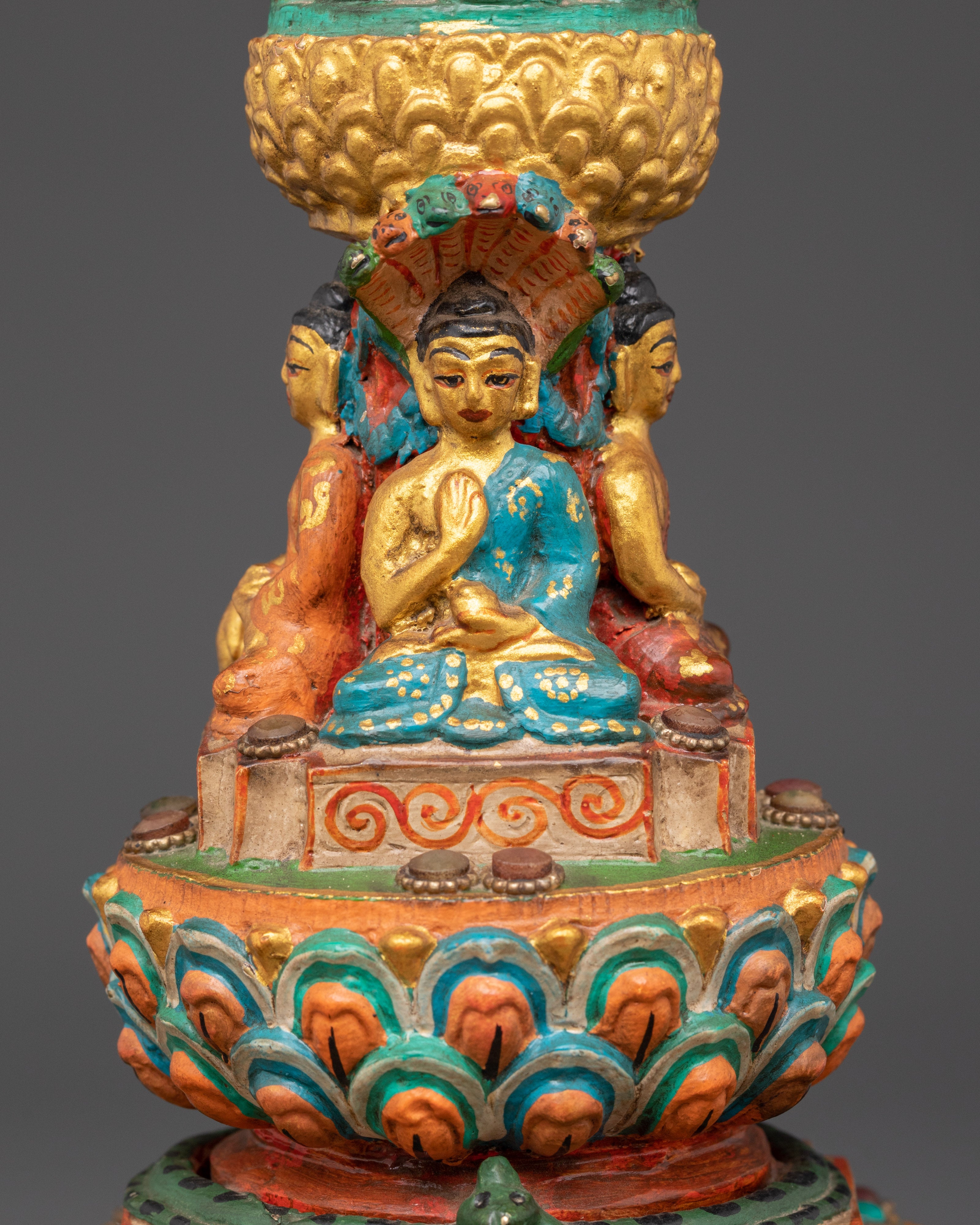 Stupa Buddhist Shrine | Spiritual Ritual Decor