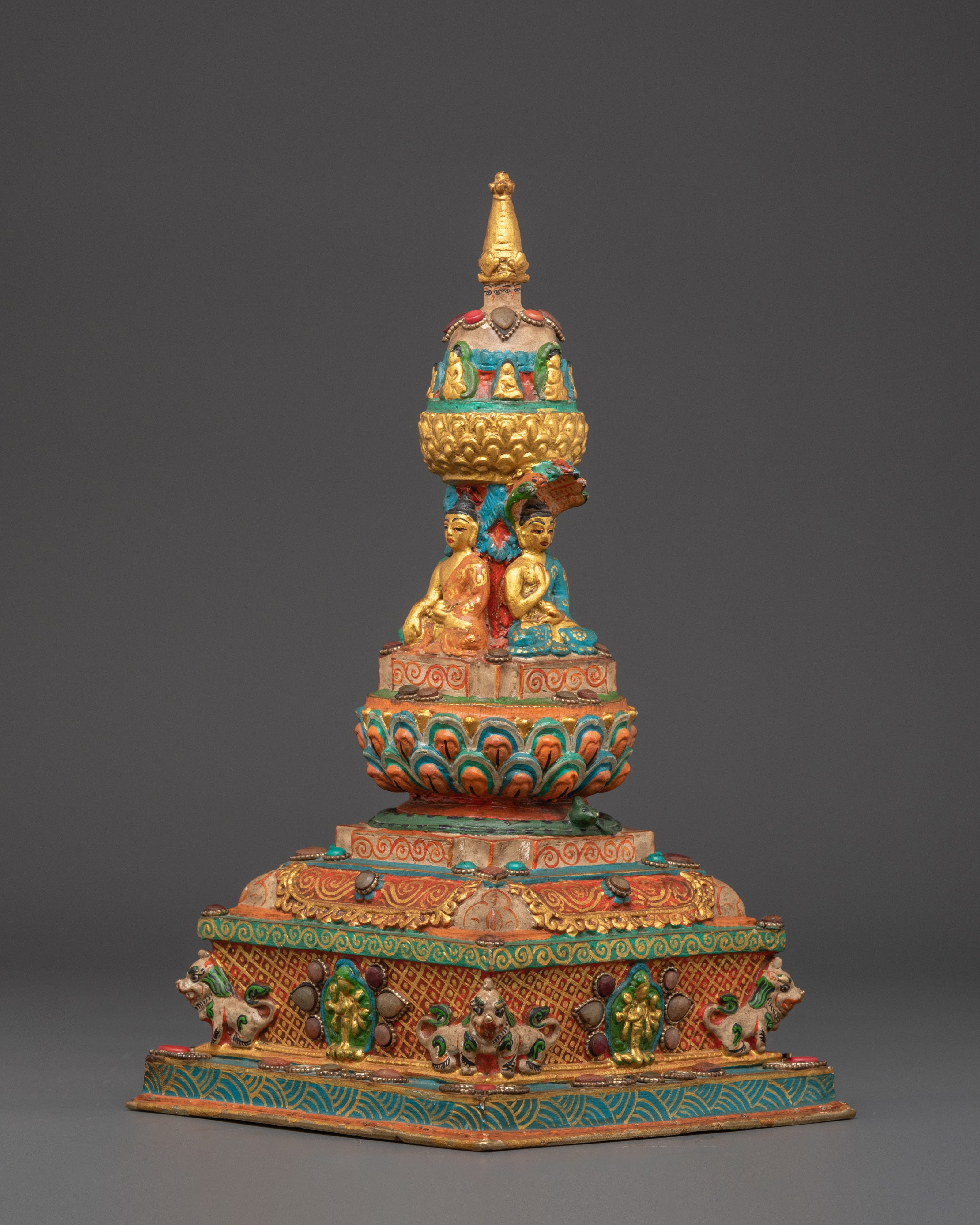 Stupa Buddhist Shrine | Spiritual Ritual Decor