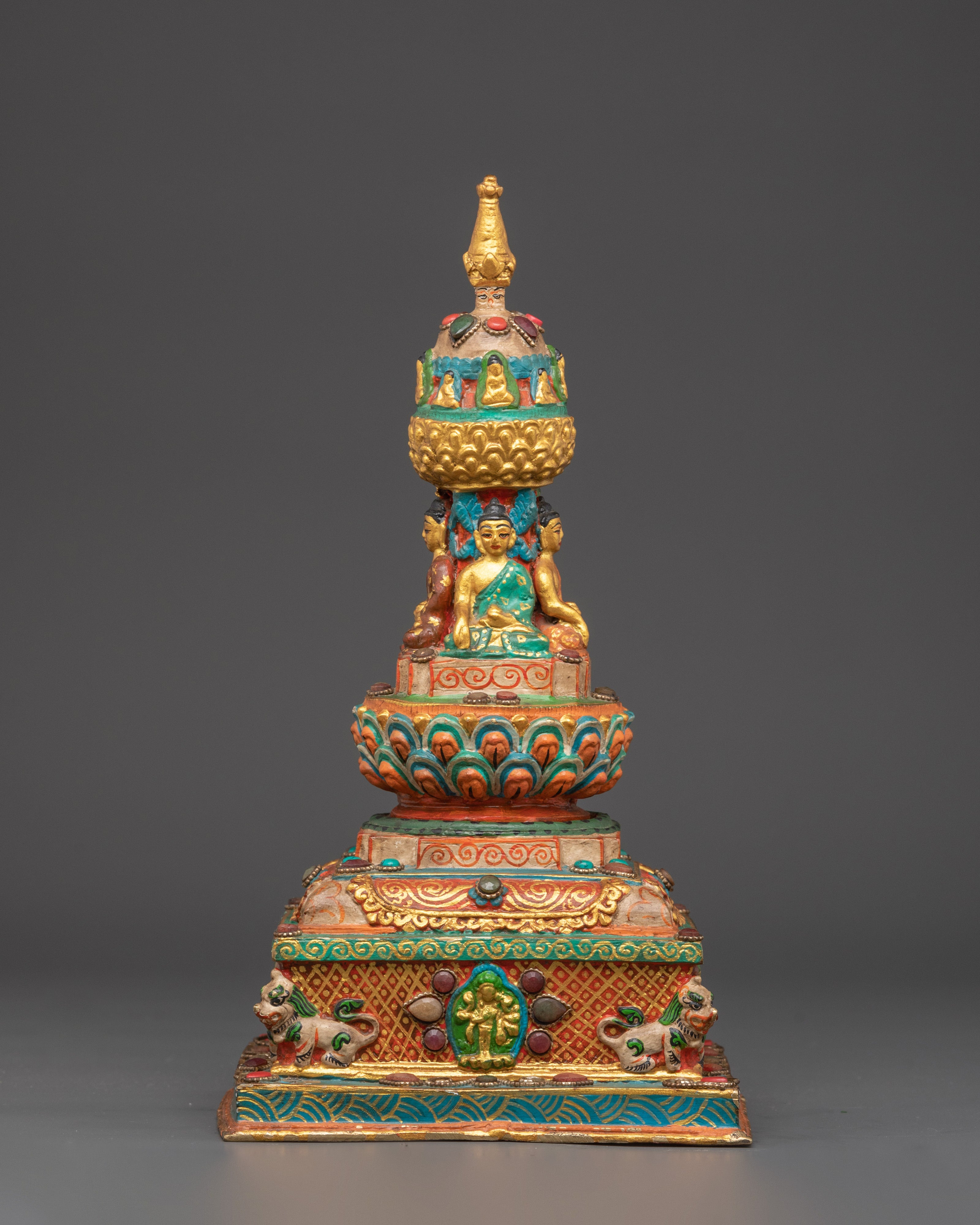 Stupa Buddhist Shrine | Spiritual Ritual Decor