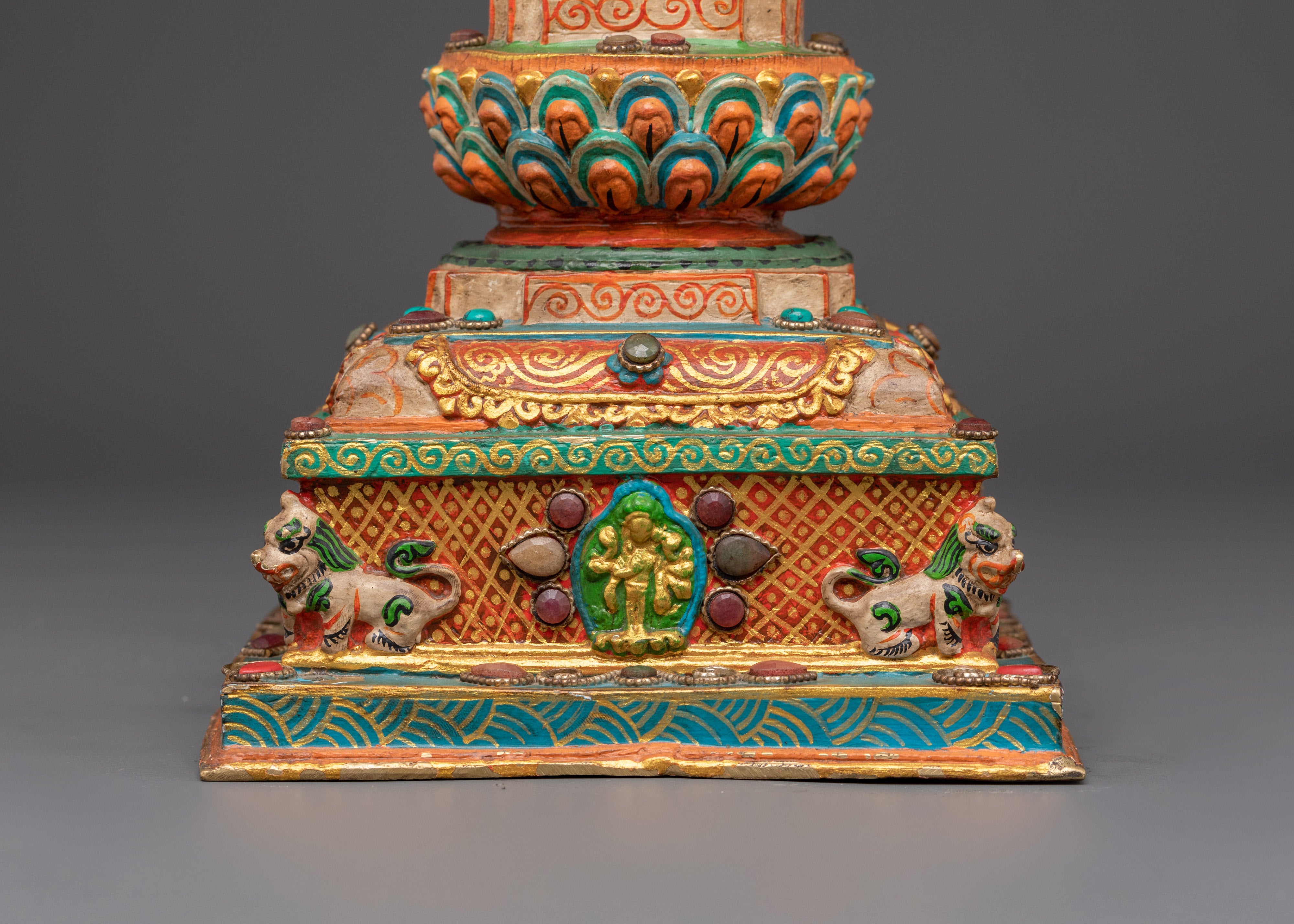 Stupa Buddhist Shrine | Spiritual Ritual Decor