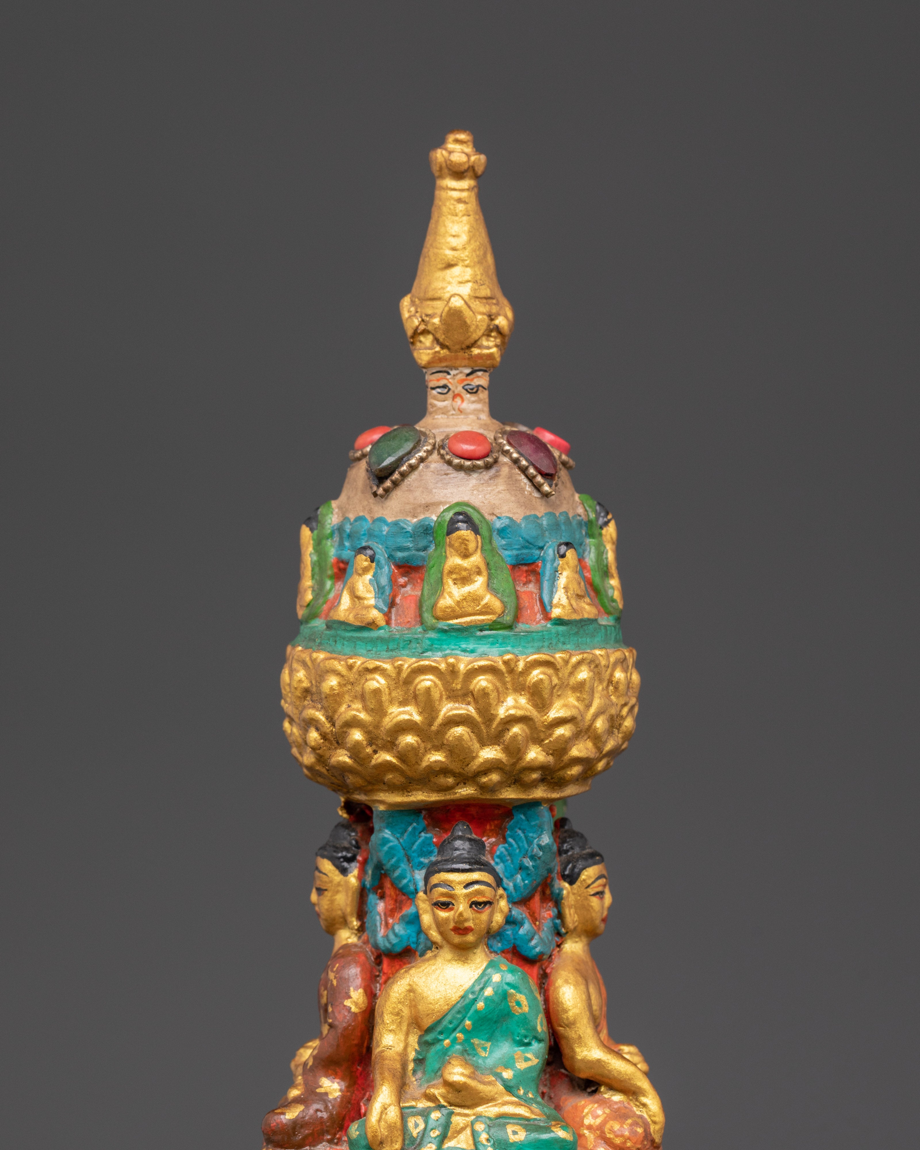 Stupa Buddhist Shrine | Spiritual Ritual Decor