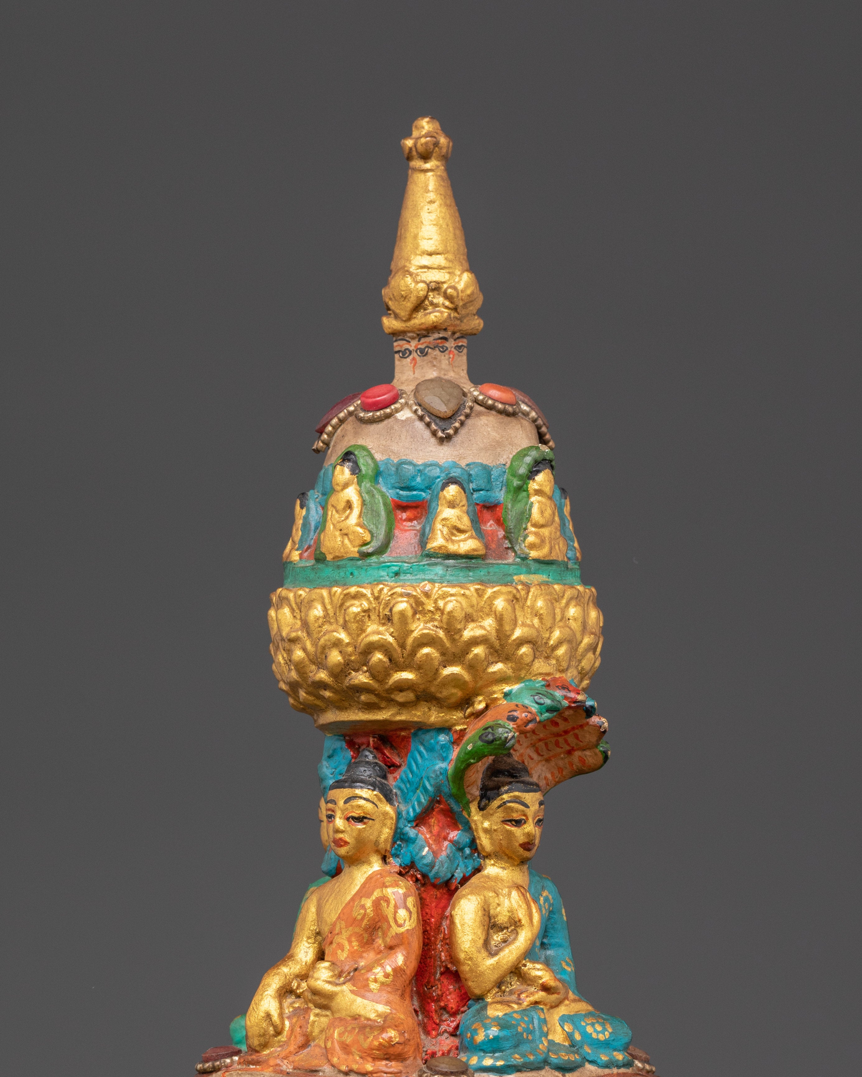 Stupa Buddhist Shrine | Spiritual Ritual Decor