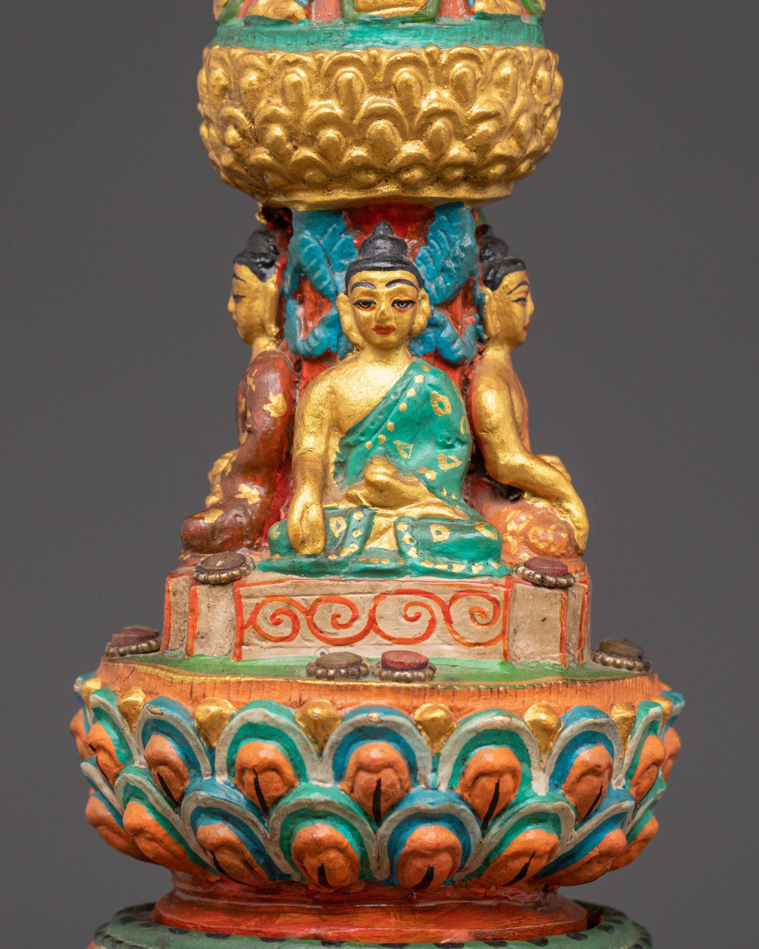 Stupa Buddhist Shrine | Spiritual Ritual Decor