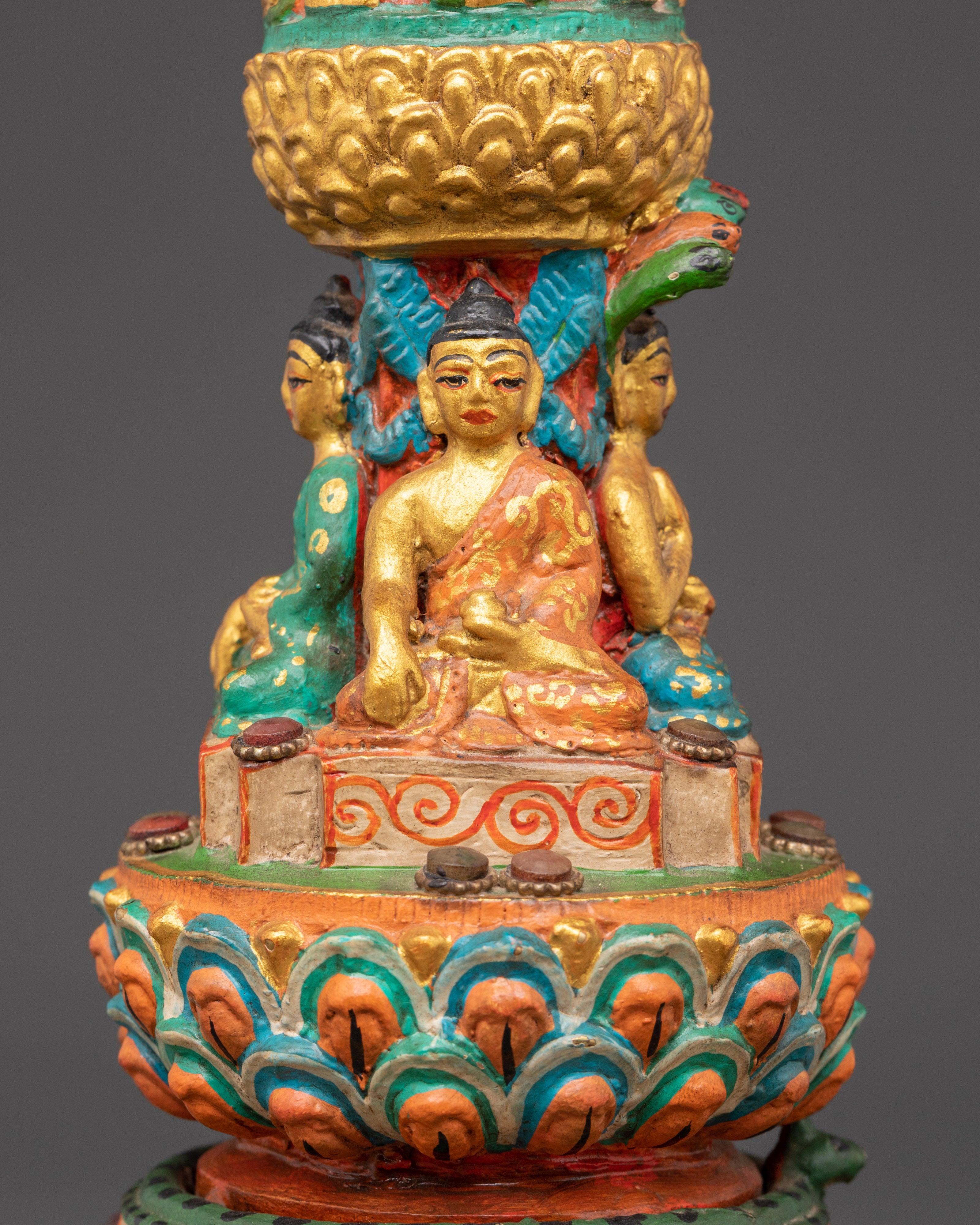 Stupa Buddhist Shrine | Spiritual Ritual Decor