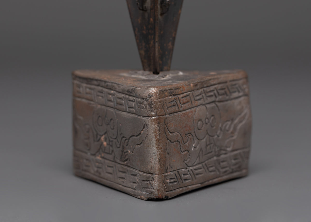 Handcrafted Buddhist Dragger | Rituals & Protection