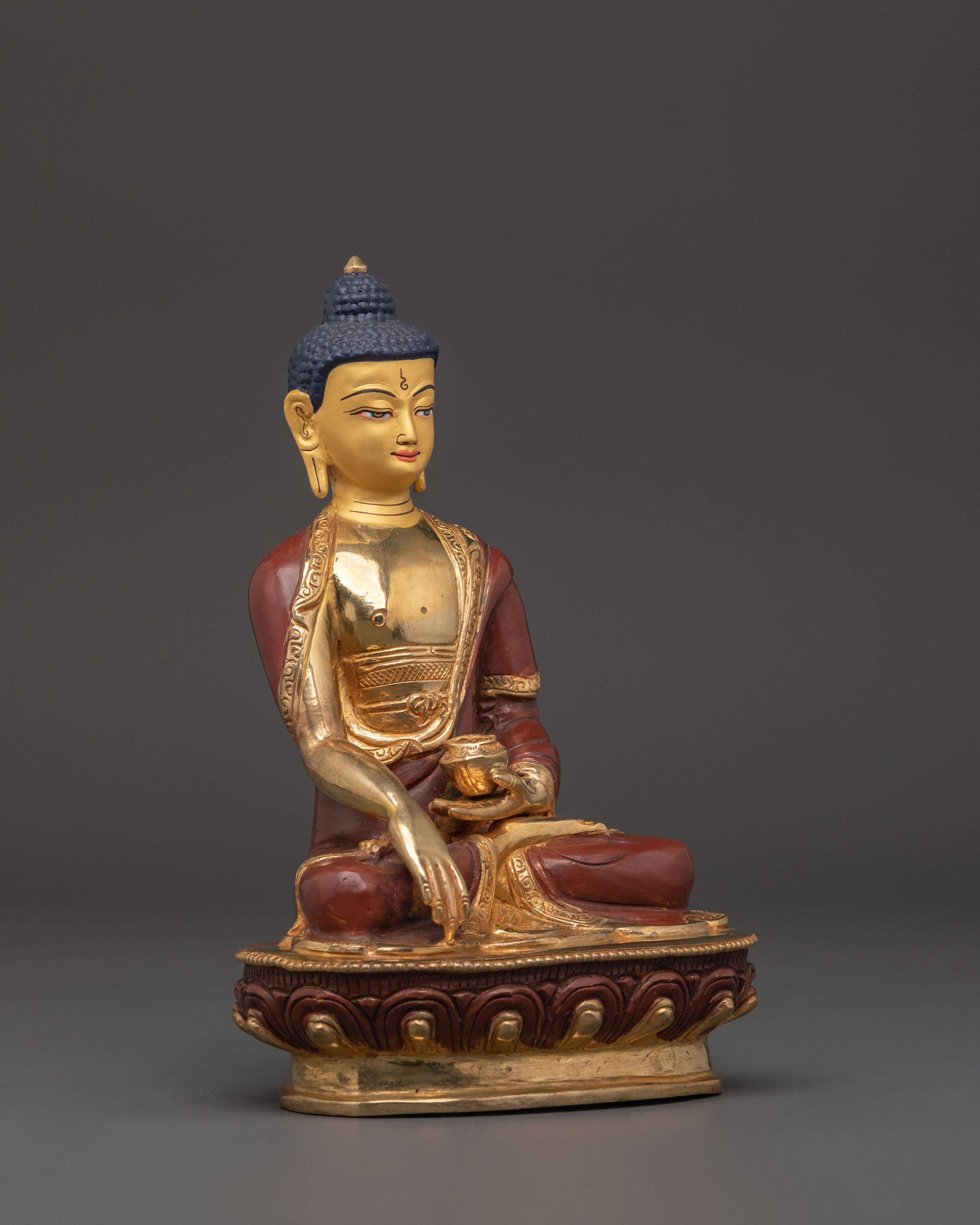 Shakyamuni Buddha Tibetan Zen Decor | Symbol of Peace and Enlightenmet