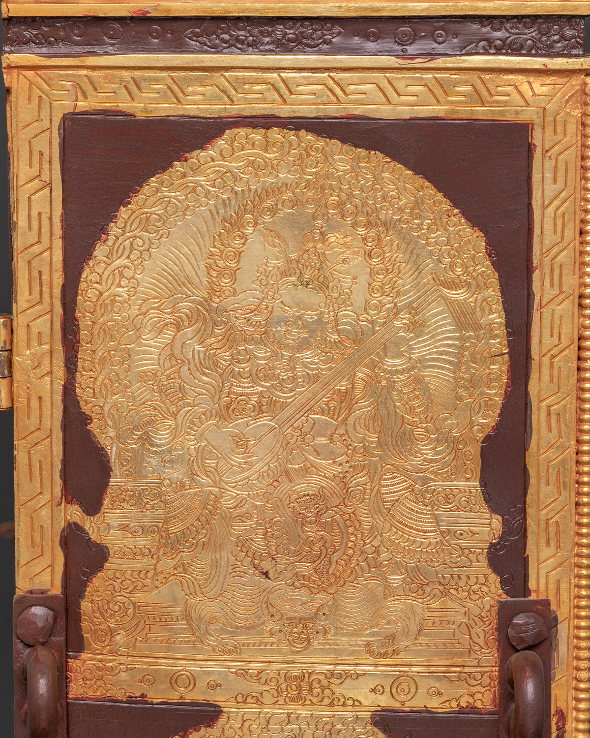 Buddhist Shrine Ghau Box | Kalachakra Altar Reliquary