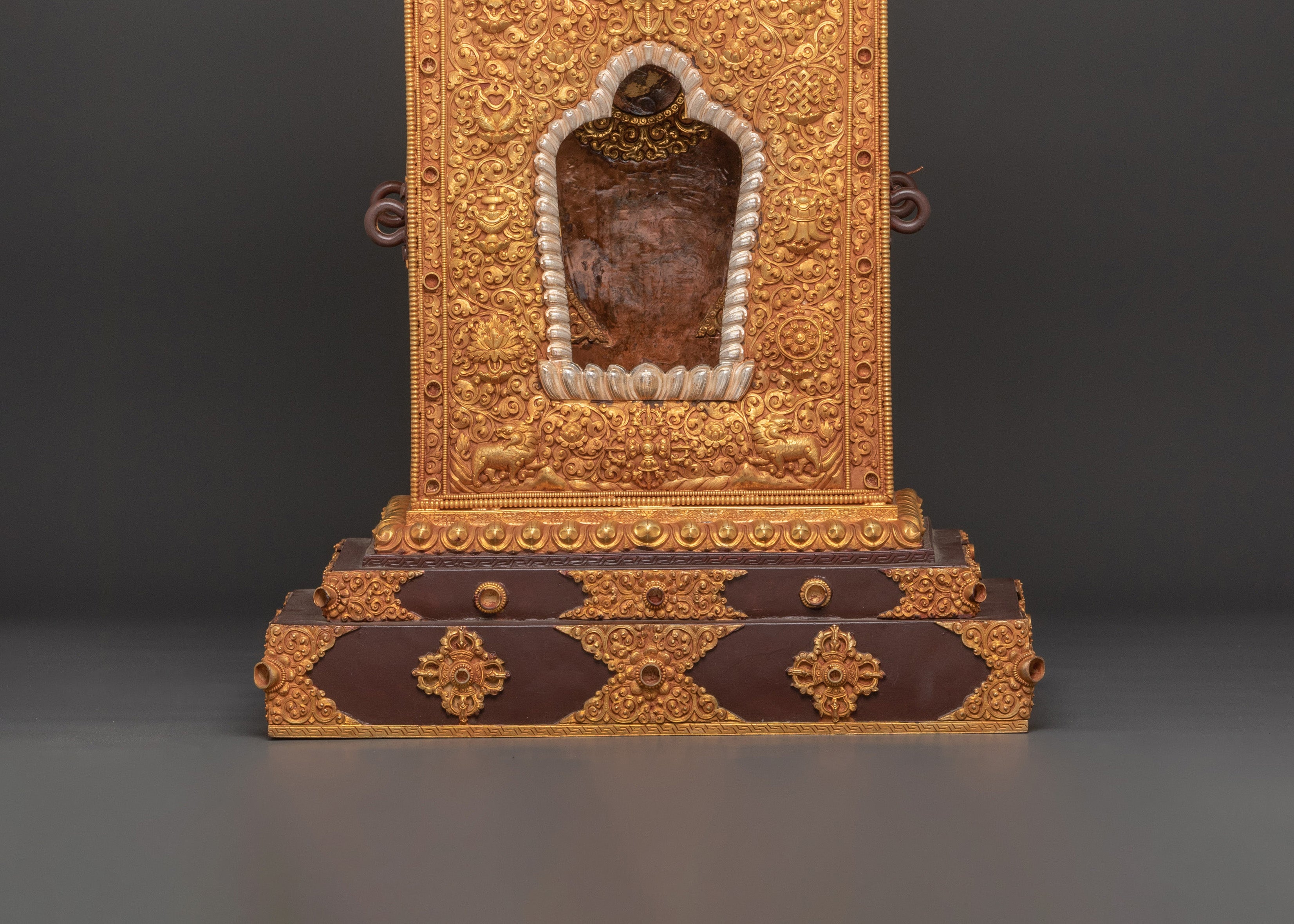 Buddhist Shrine Ghau Box | Kalachakra Altar Reliquary