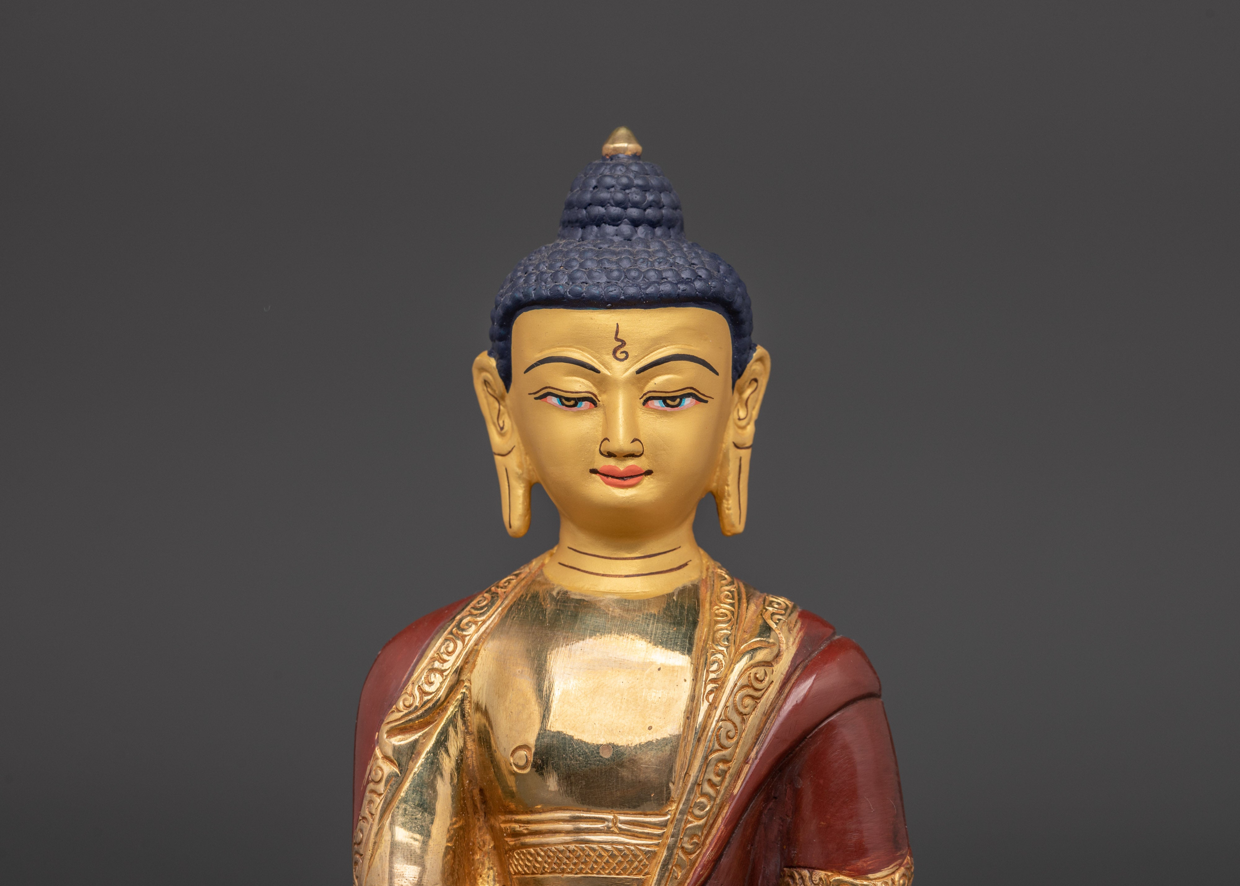 Shakyamuni Buddha Tibetan Zen Decor | Symbol of Peace and Enlightenmet