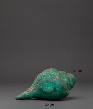 Decorative Conch Shell | Tibetan Sacred Shell