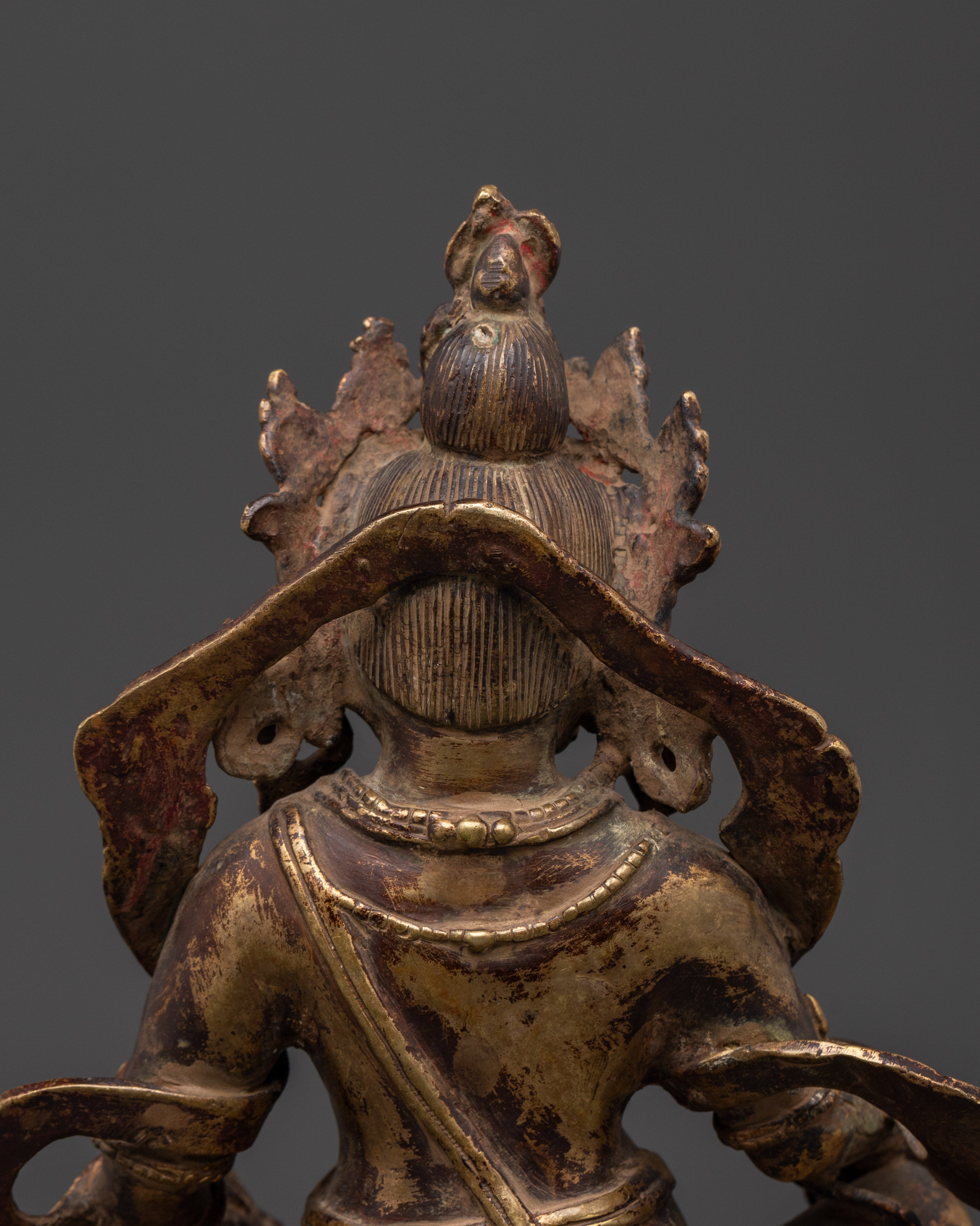 Dzambhala Copper Statue | Tibetan Wealth Deity